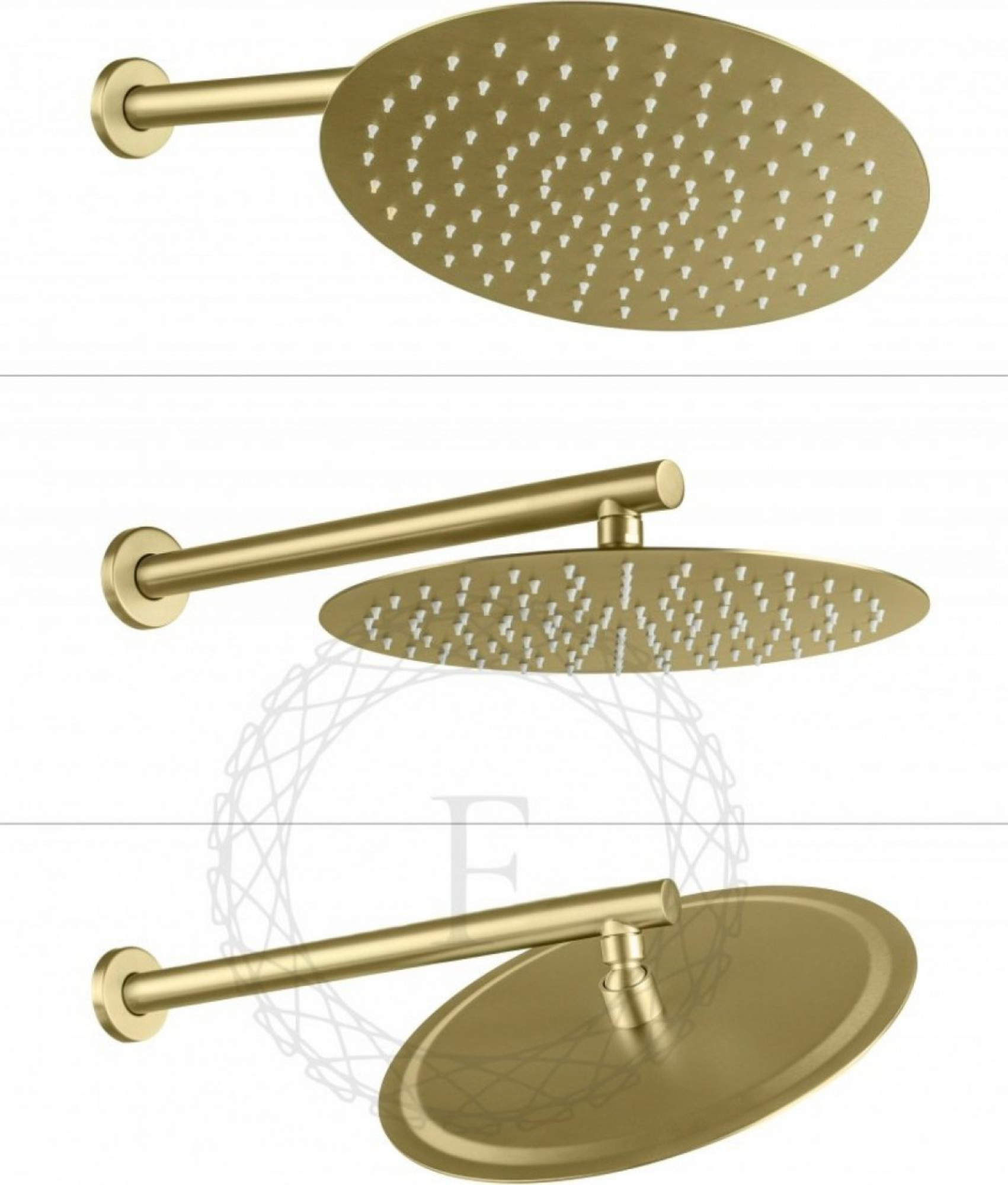Душевая система  Filarete Roun FL1023 (матовое золото) фото-8