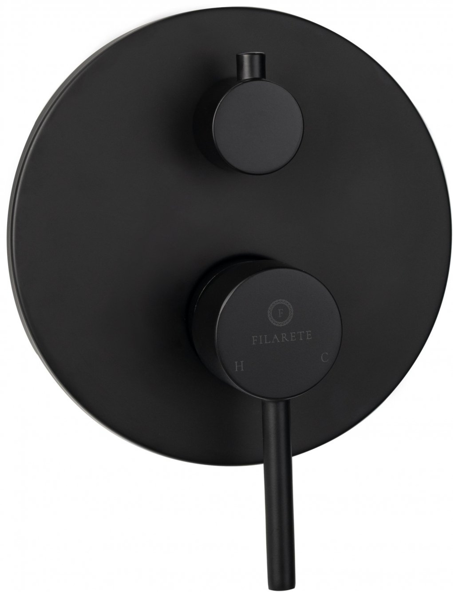 Душевая система  Filarete Roun FL1024 (черный матовый) фото-8