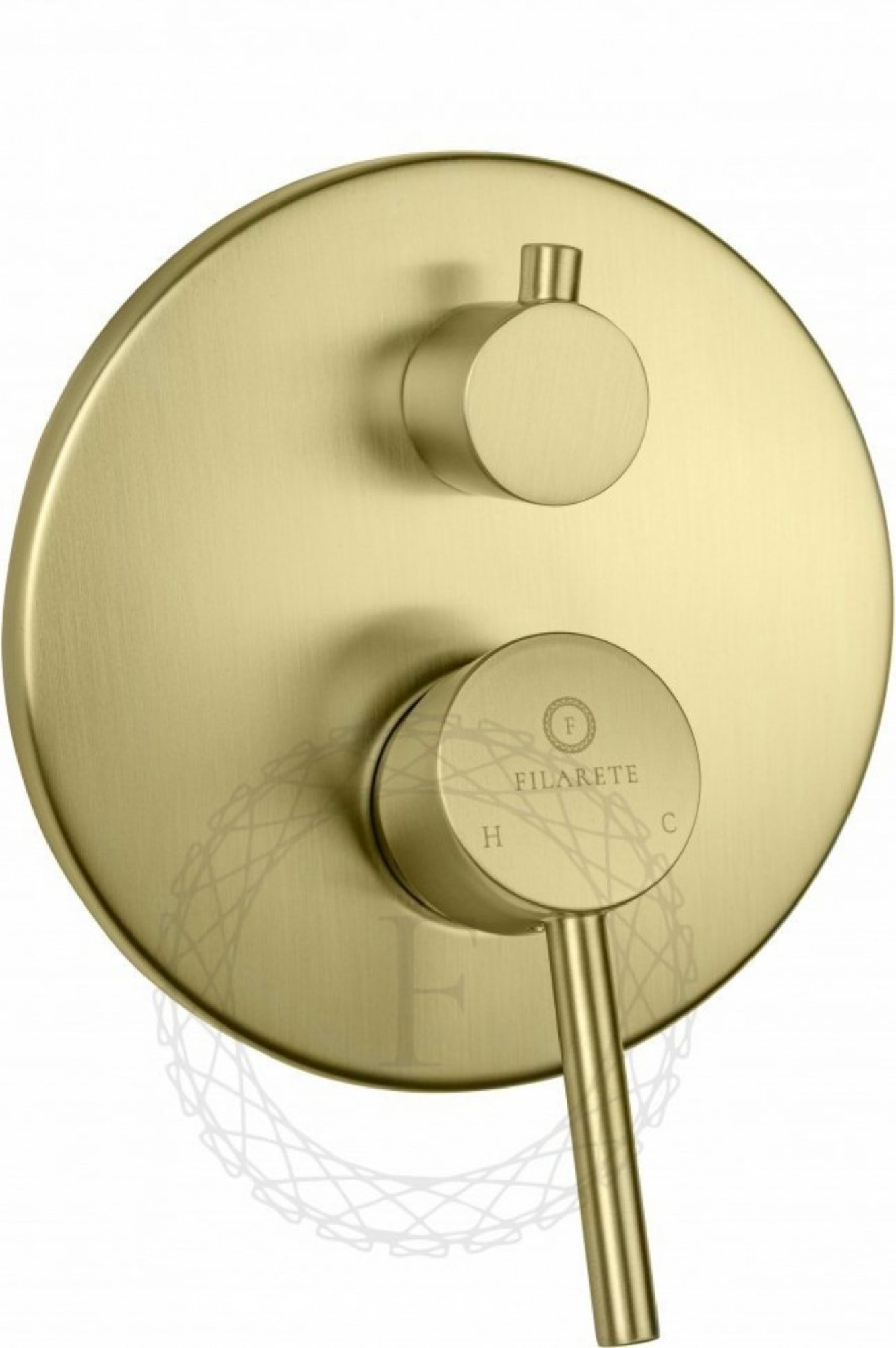 Душевая система  Filarete Roun FL1020 (матовое золото) фото-5