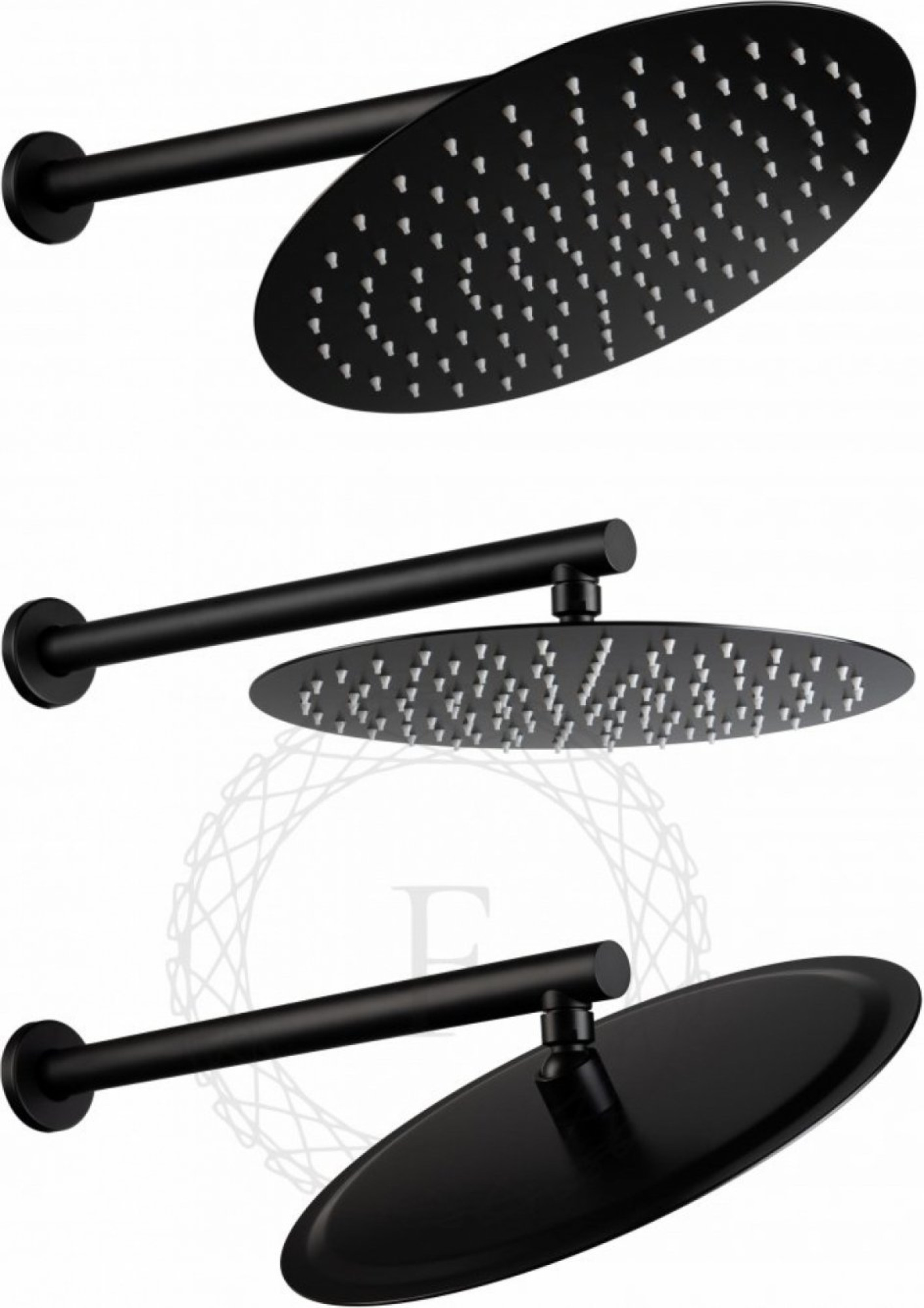 Душевая система  Filarete Roun FL1020 (черный матовый) фото-9