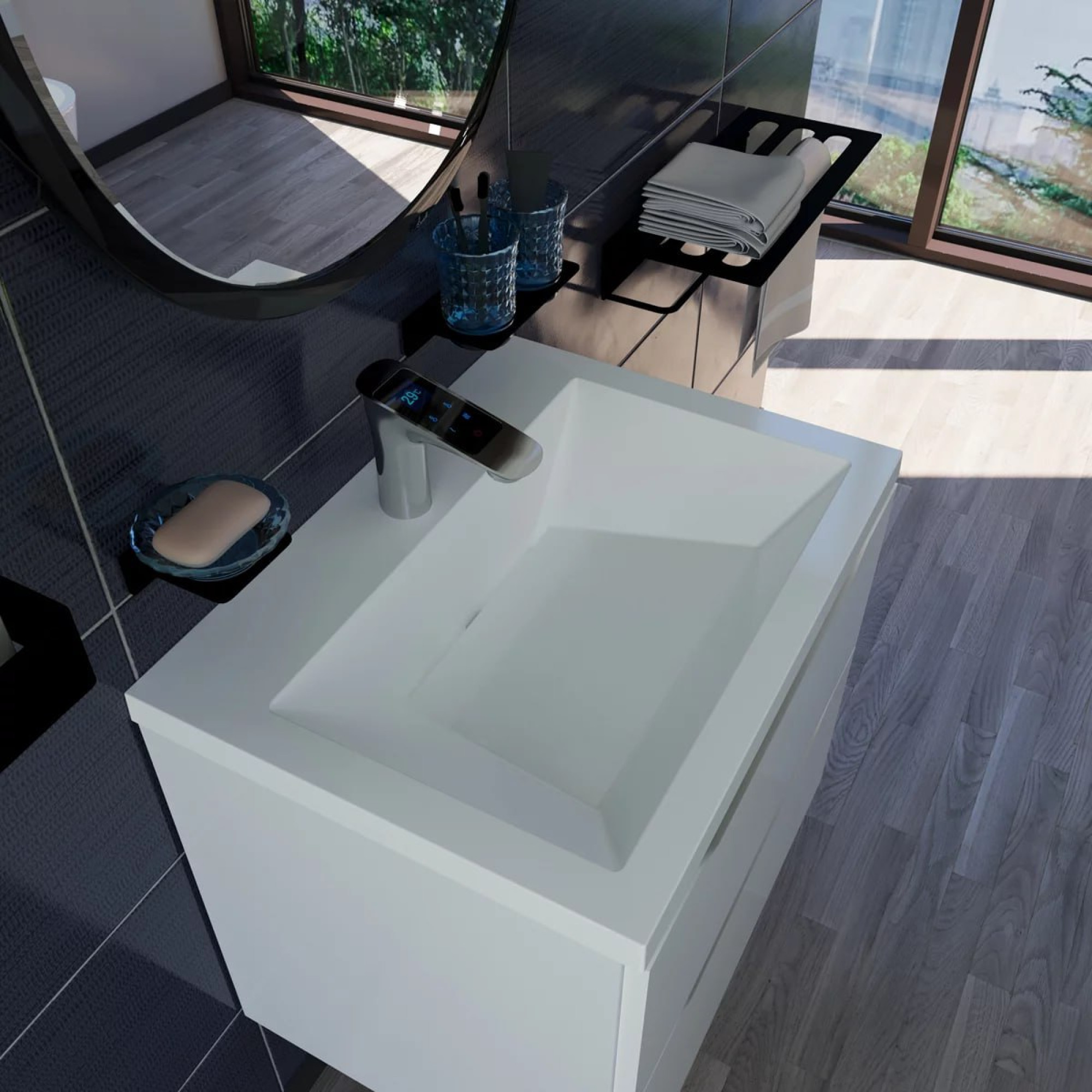 Умывальник Versalia Lotos 600 фото-2