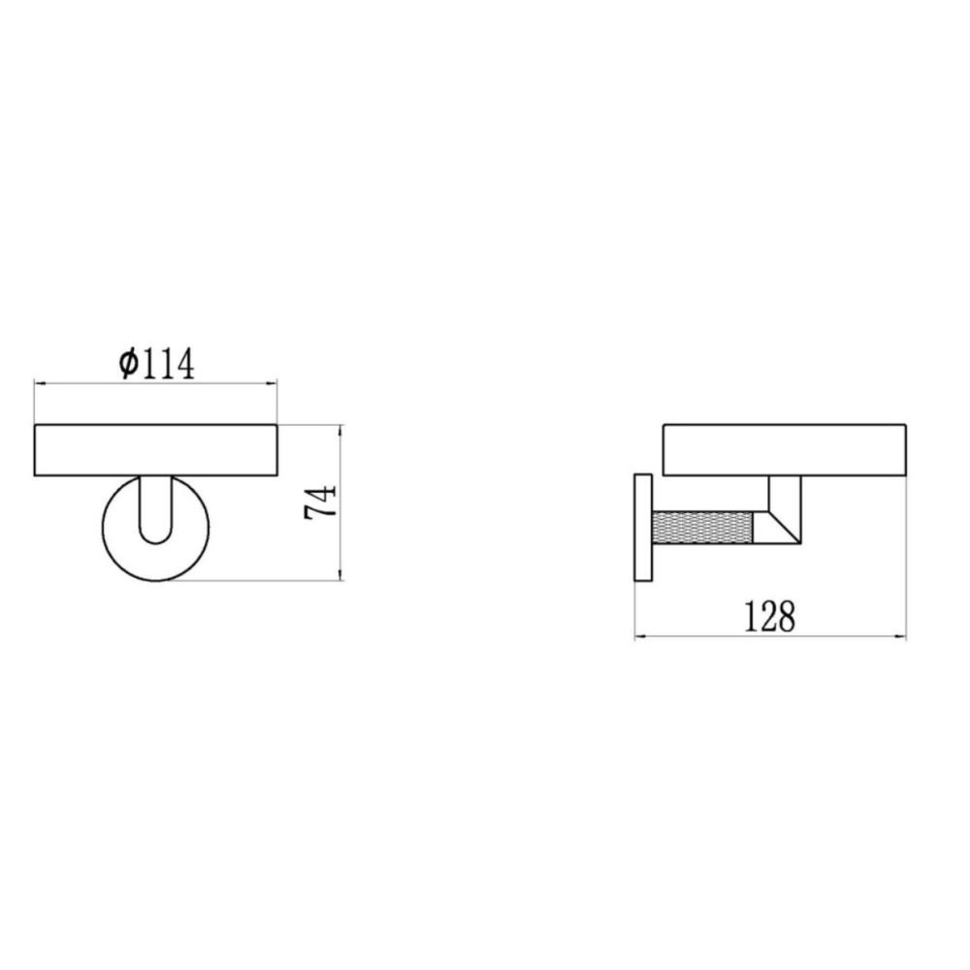Мыльница GANZER 19520 хром - фото2