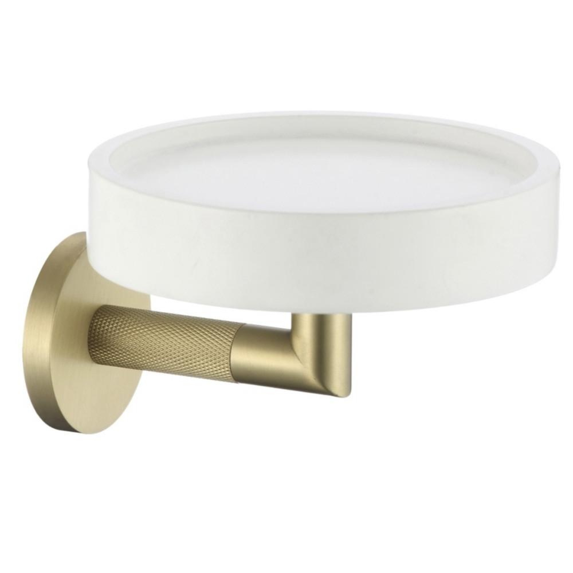 Мыльница GANZER 19520-S матовое золото - фото1