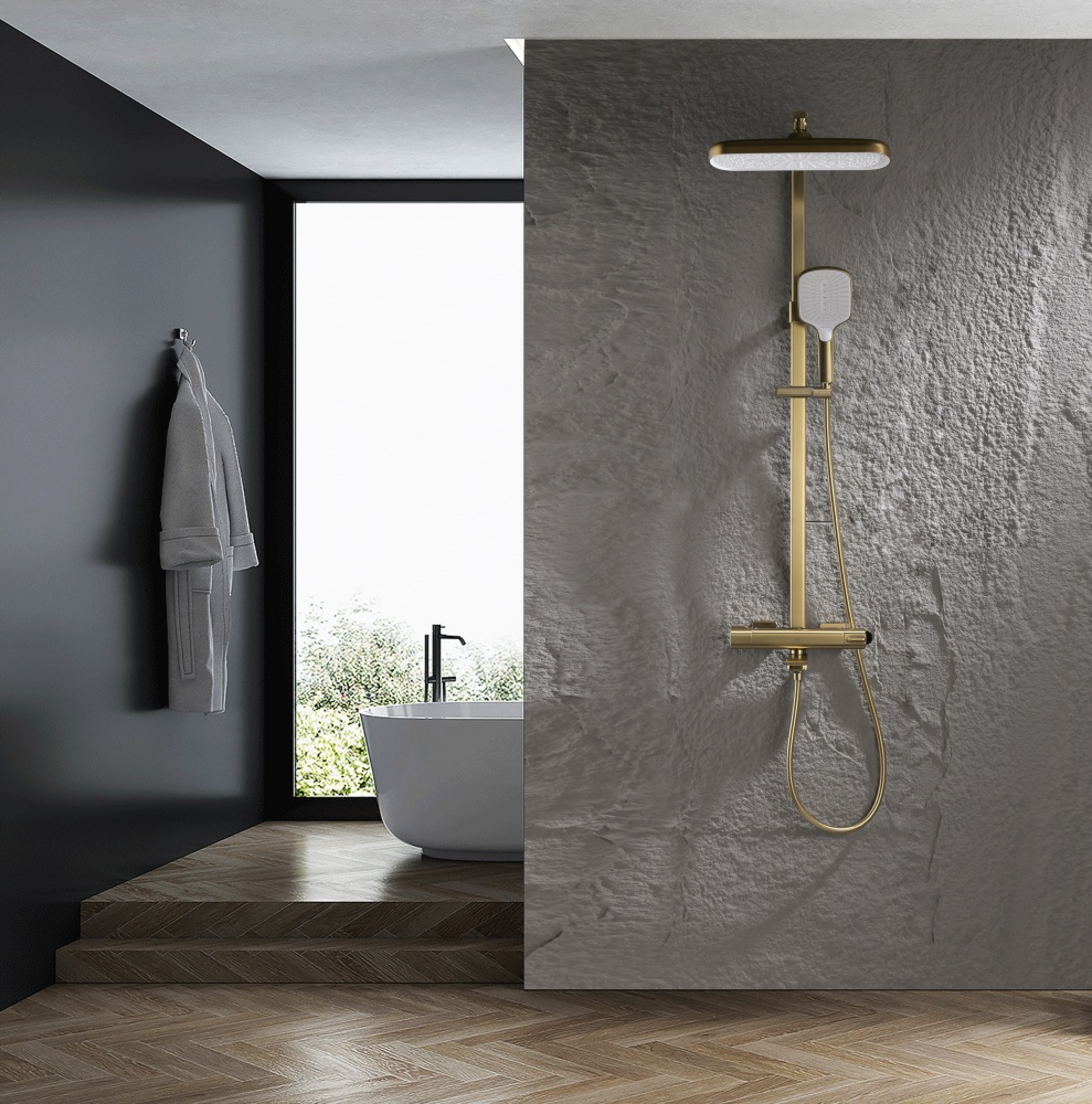 Душевая система  Ganzer GZ12171-S фото-9