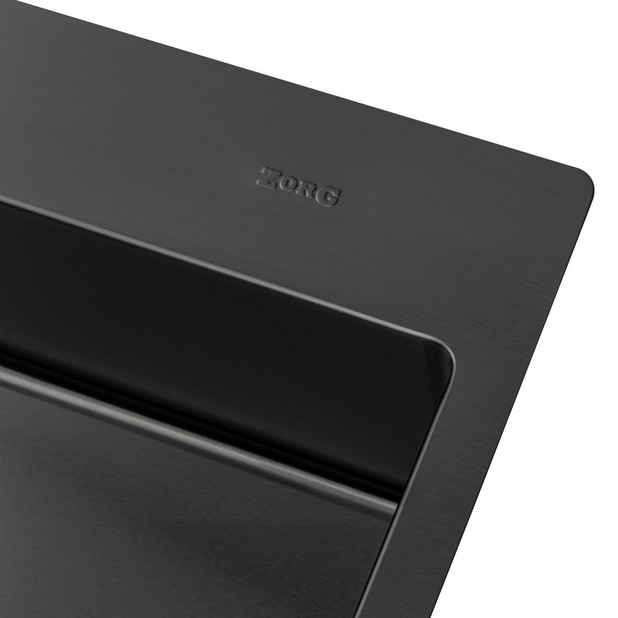 Кухонная мойка ZorG ZRN 5055 Premium PVD Gunblack фото-5