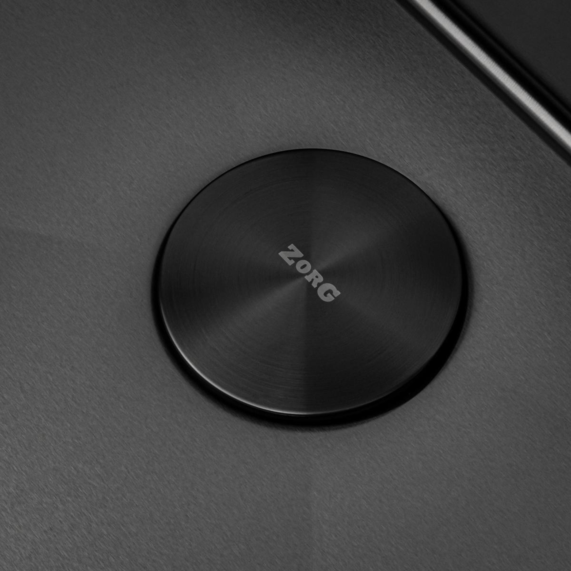 Кухонная мойка ZorG ZRN 5055 Premium PVD Gunblack фото-3