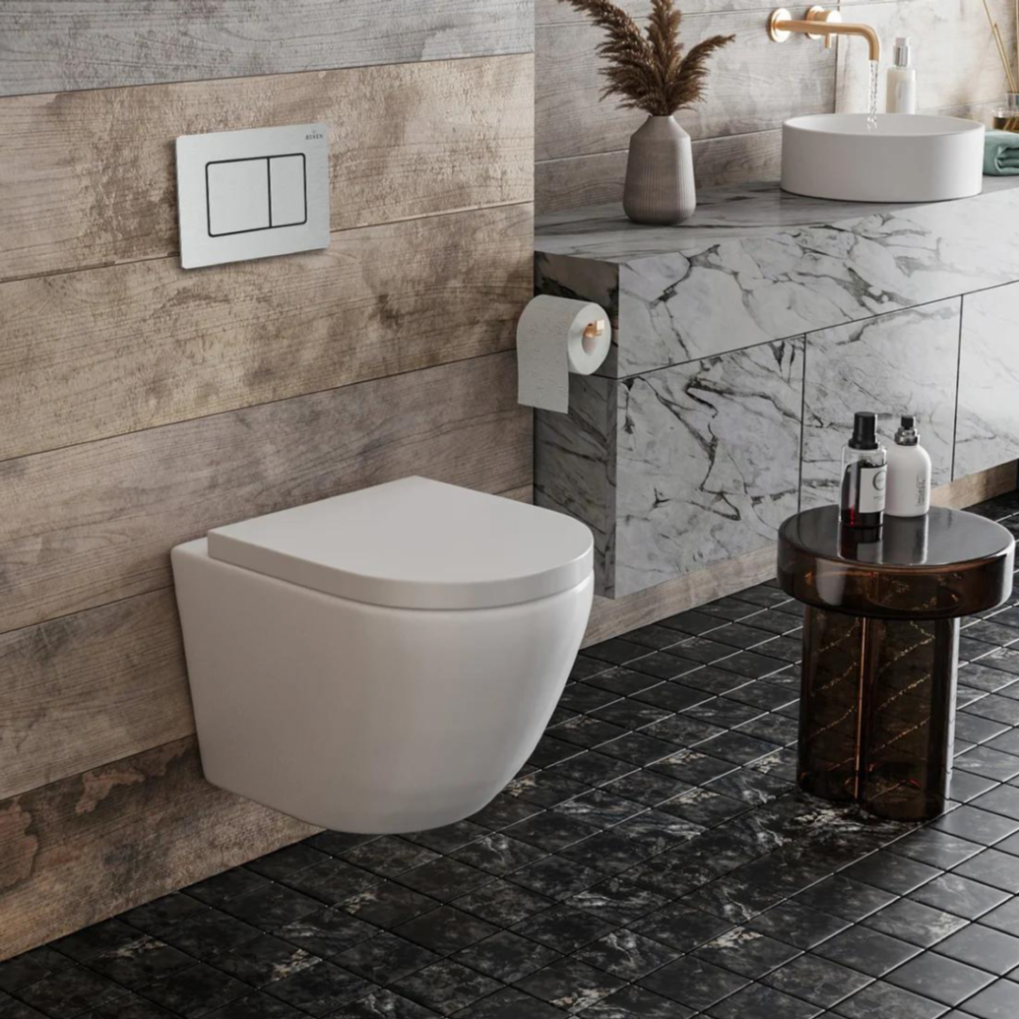 Панель смыва Roxen Steel 420280S фото-5