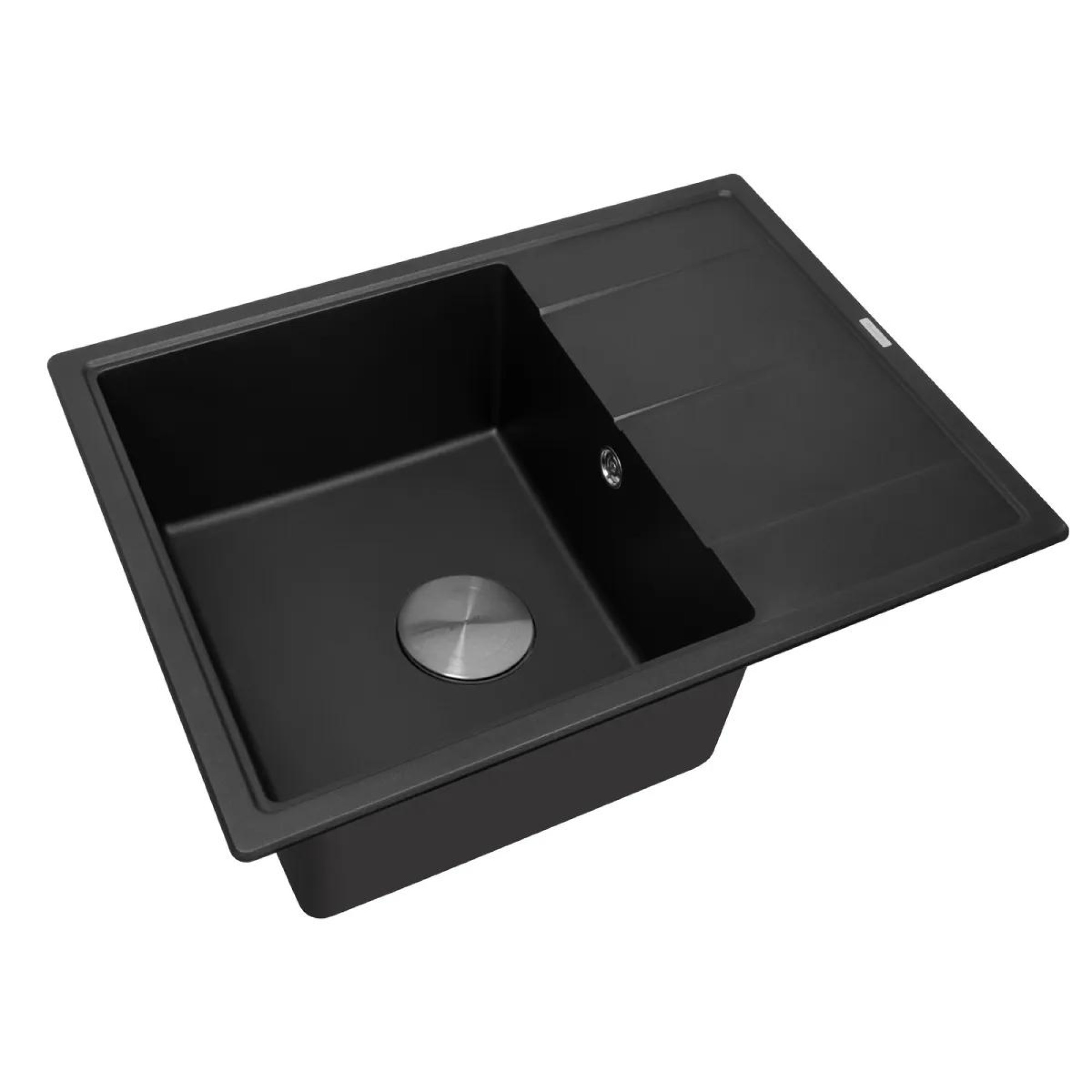 Кухонная мойка ZorG Rock 65 Premium black metallic - фото1