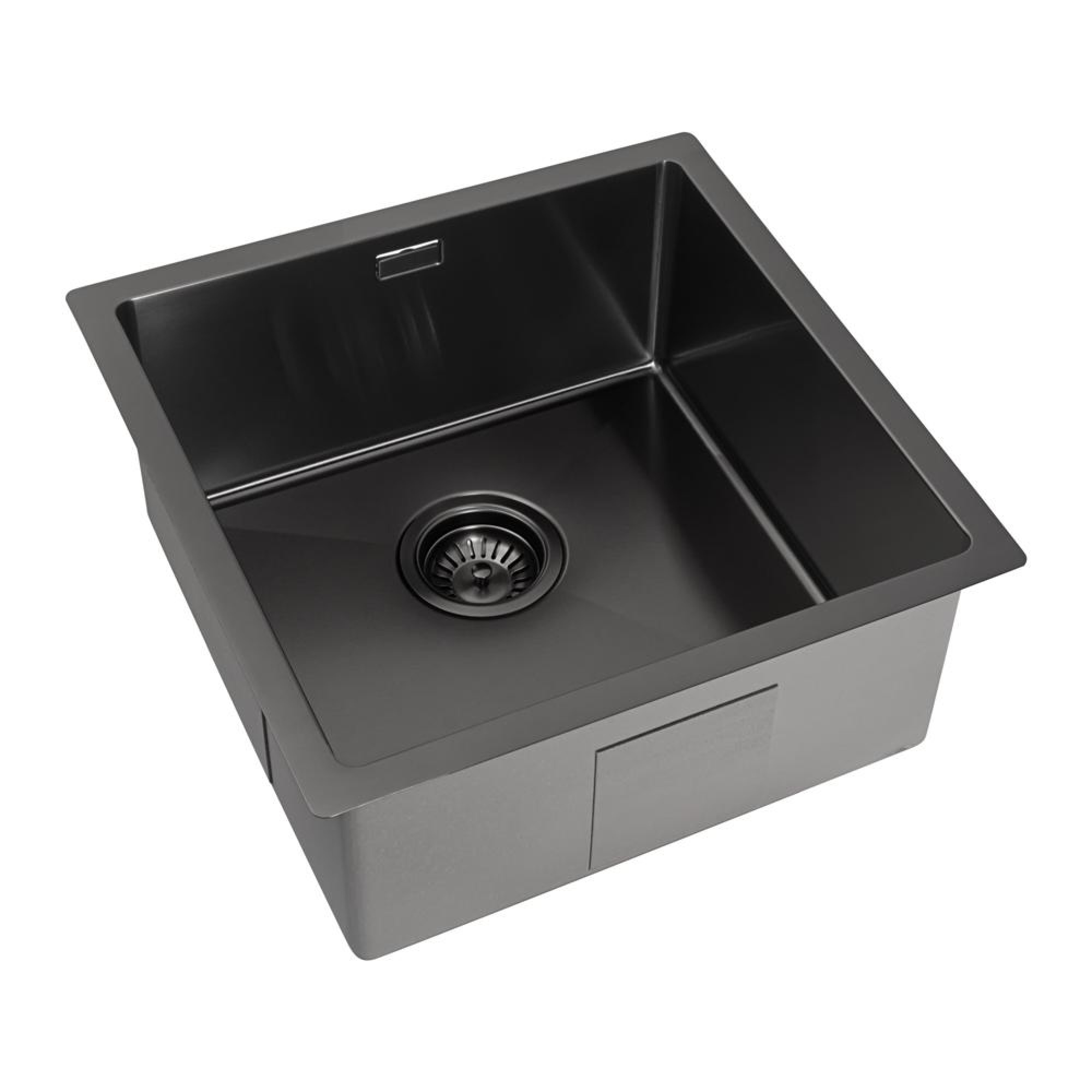 Кухонная мойка ZorG ZRE 4545 graphite - фото2