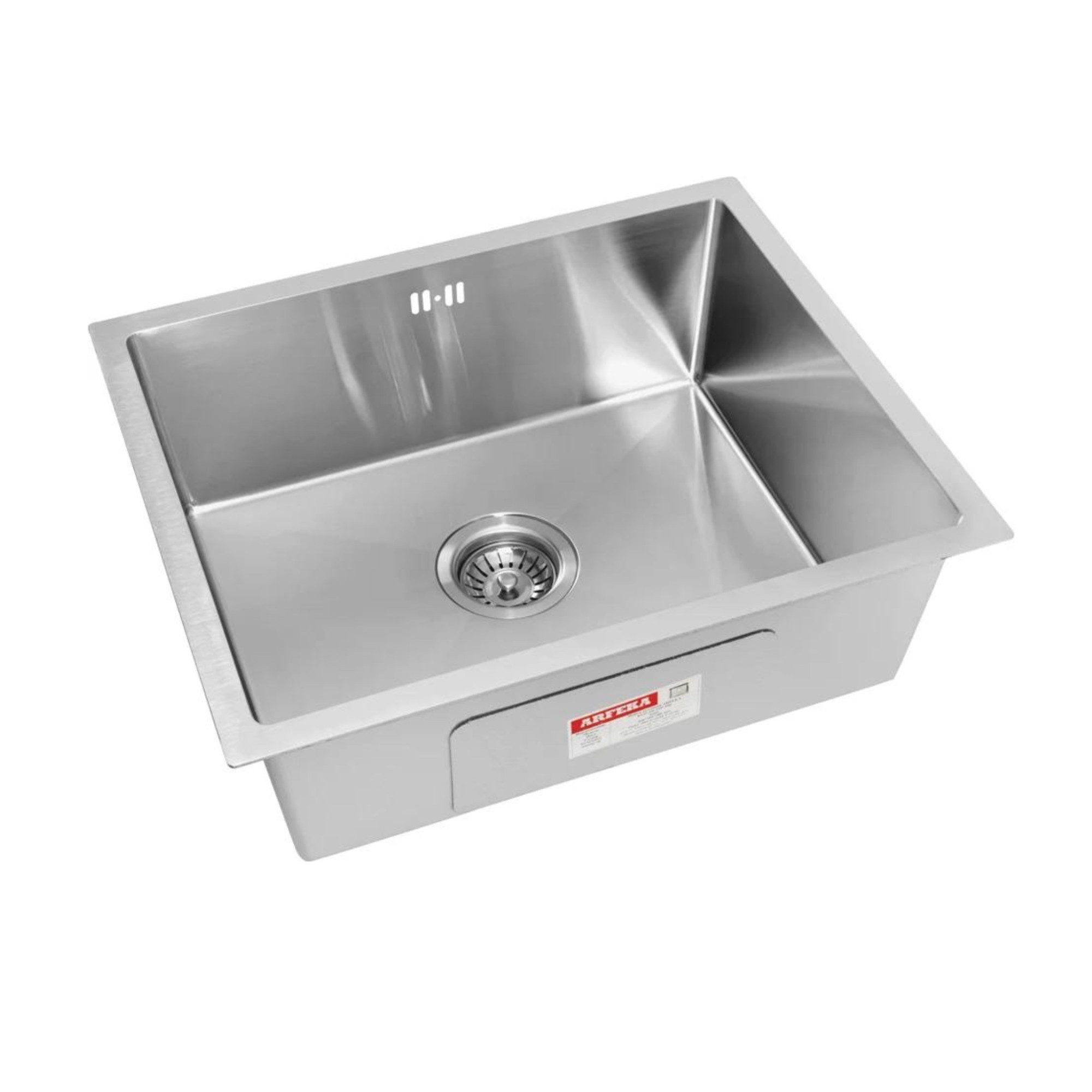 Кухонная мойка ARFEKA ECO AR 450*450 SATIN - фото2