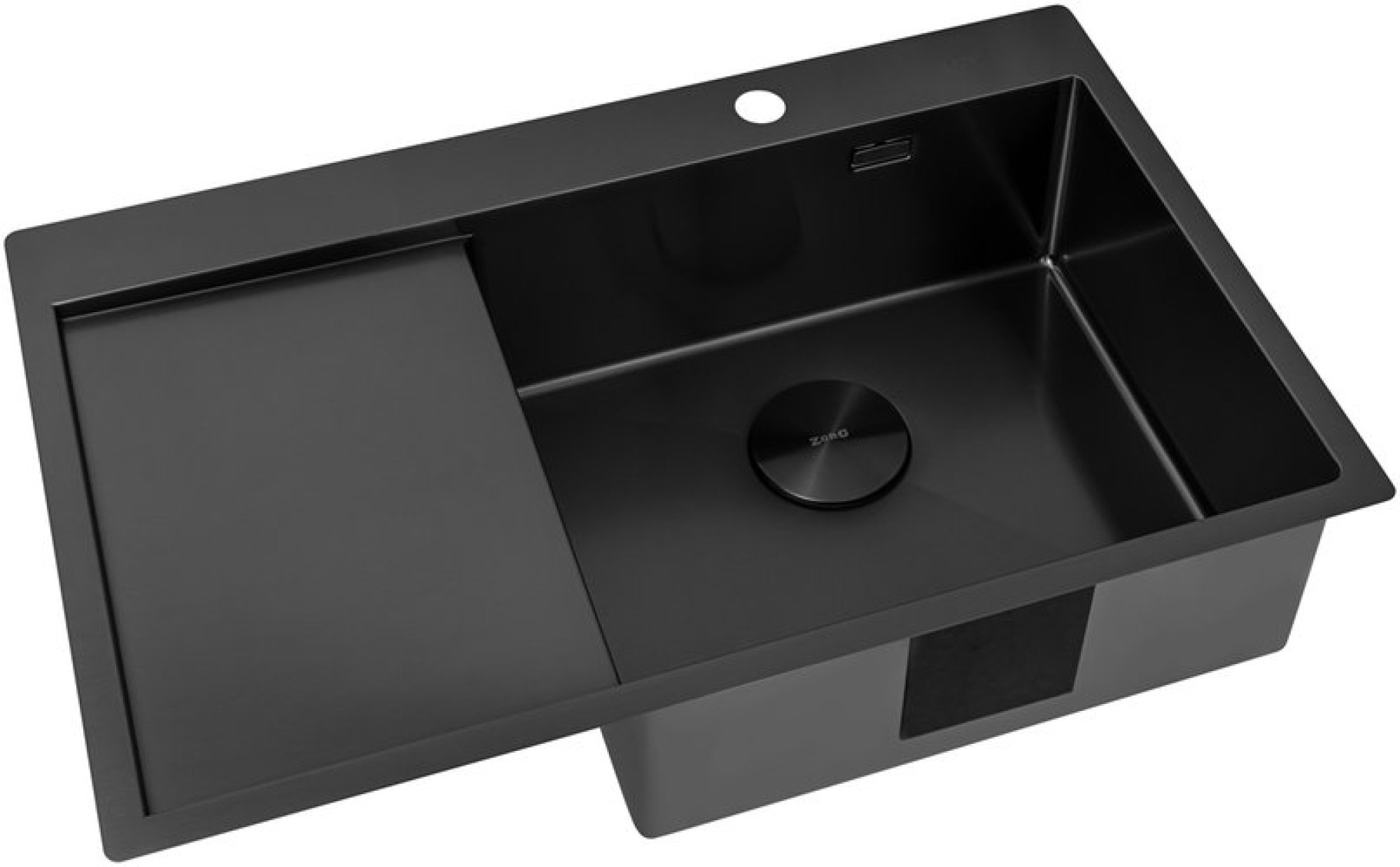 Кухонная мойка ZorG ZRN 5080 Premium R PVD Gunblack - фото1