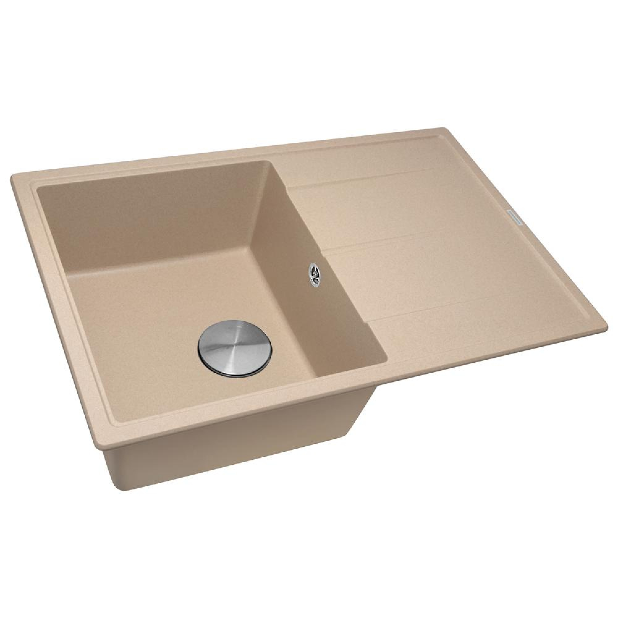 Кухонная мойка ZorG Rock 78 Premium beige - фото1 Кухонная мойка ZorG Rock 78 Premium beige - фото1