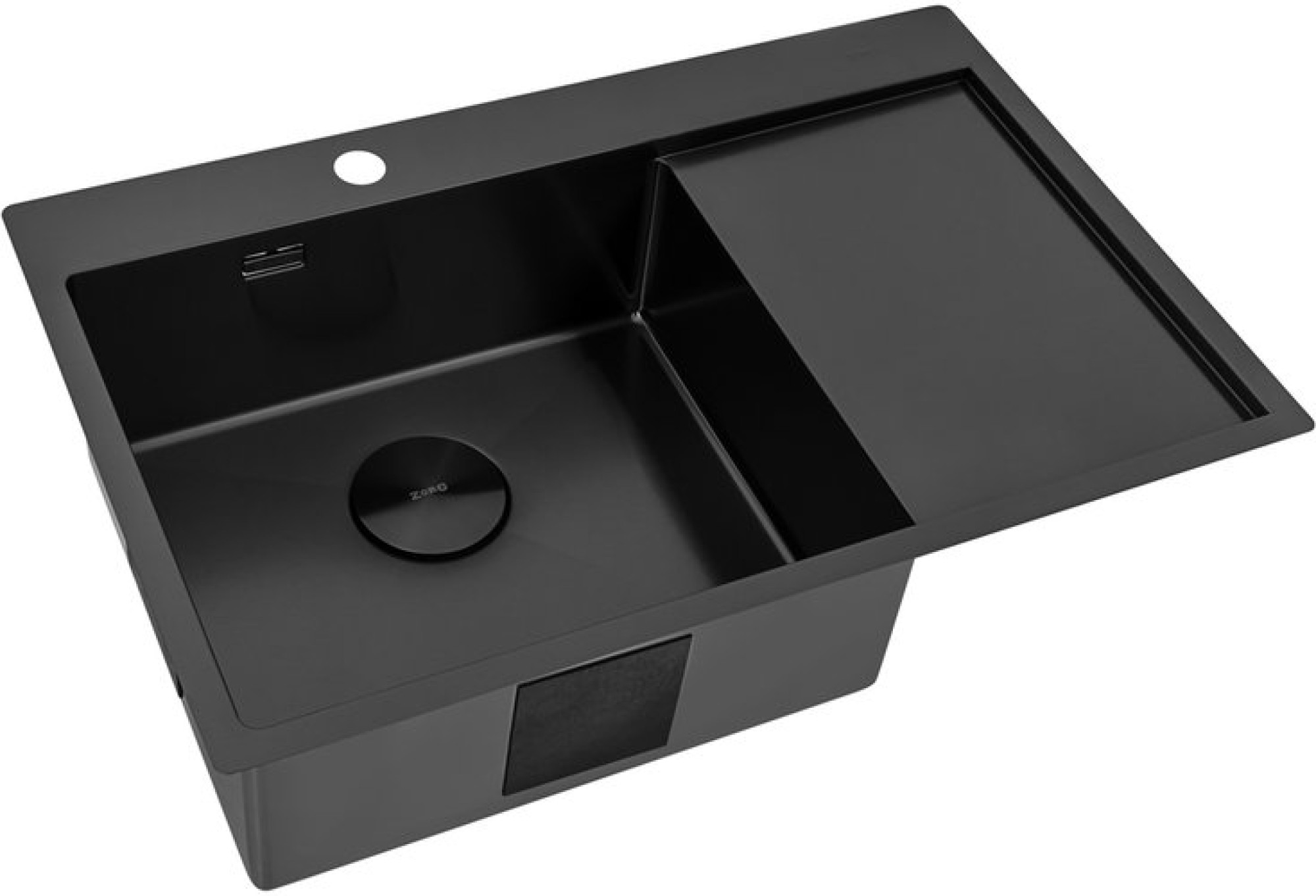 Кухонная мойка ZorG ZRN 5080 Premium L PVD Gunblack - фото1