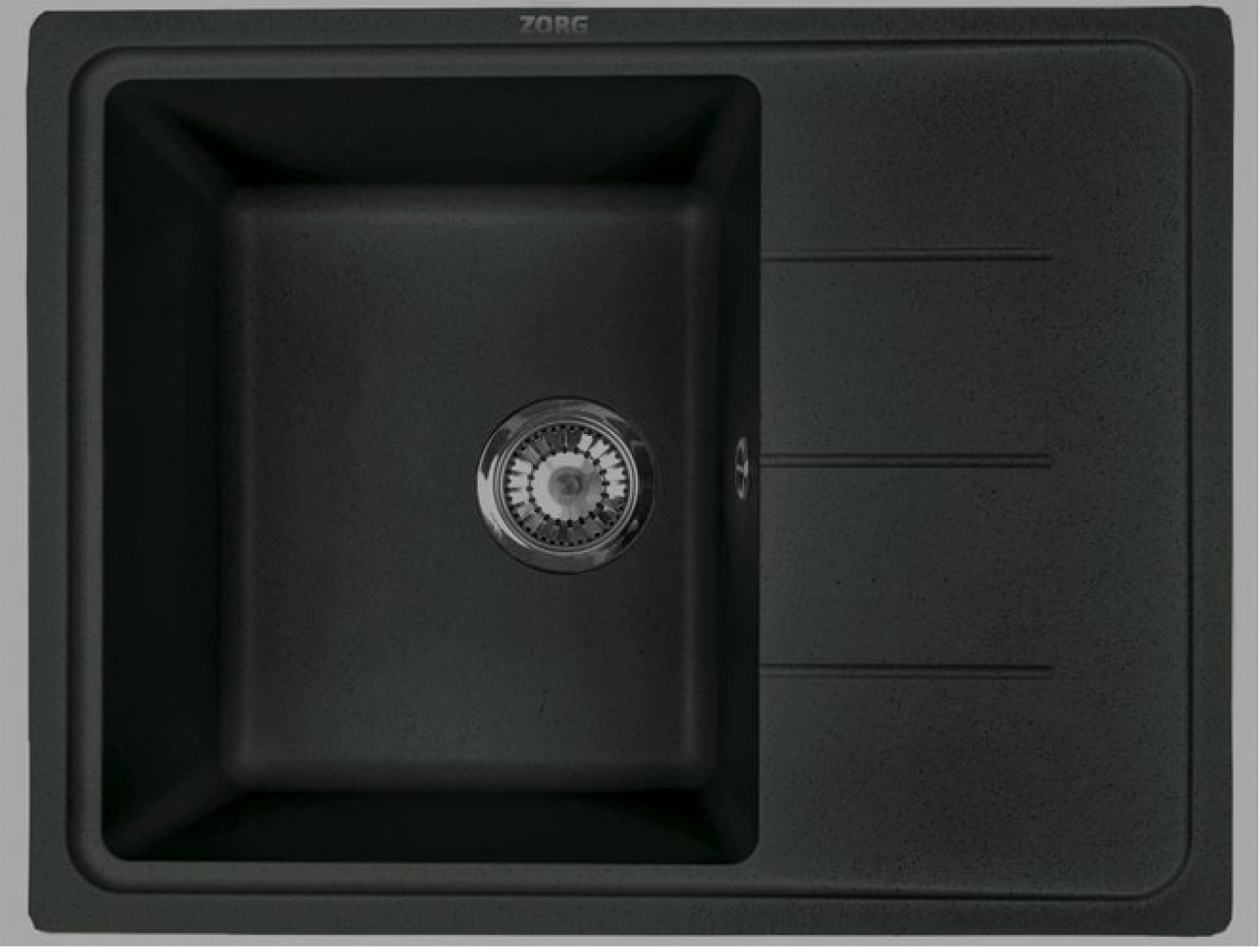 Кухонная мойка ZorG Torino 62 (черный оникс) - фото1 Кухонная мойка ZorG Torino 62 (черный оникс) - фото1