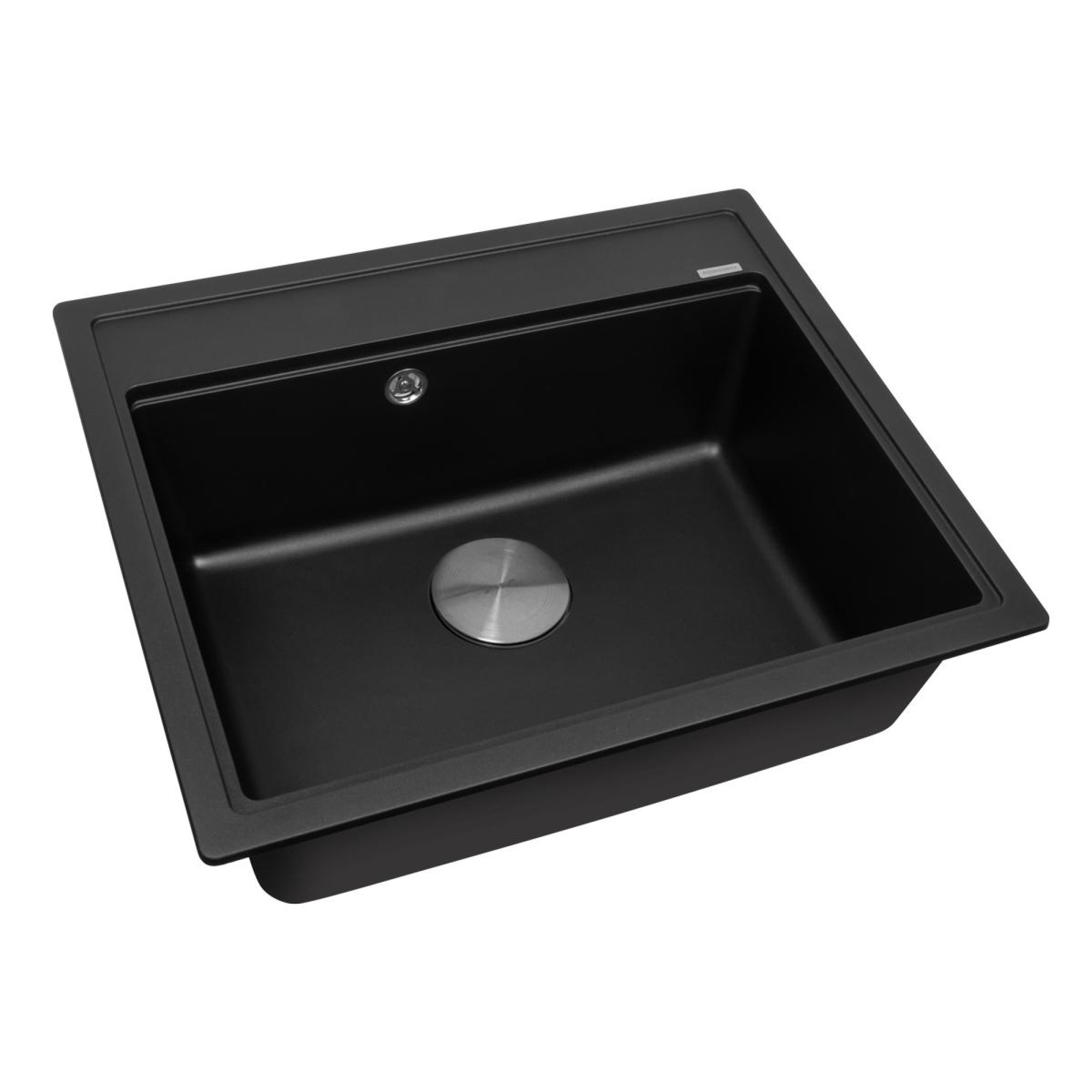 Кухонная мойка ZorG Rock 60 Premium black metallic - фото1 Кухонная мойка ZorG Rock 60 Premium black metallic - фото1
