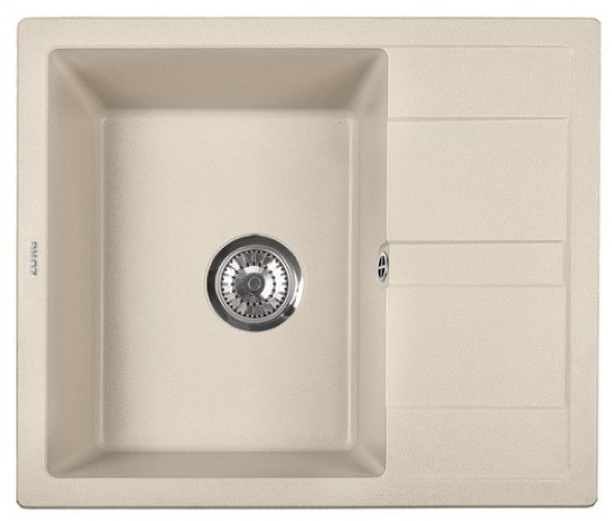 Кухонная мойка ZorG Apollo 58 (песчаный берег) - фото1 Кухонная мойка ZorG Apollo 58 (песчаный берег) - фото1