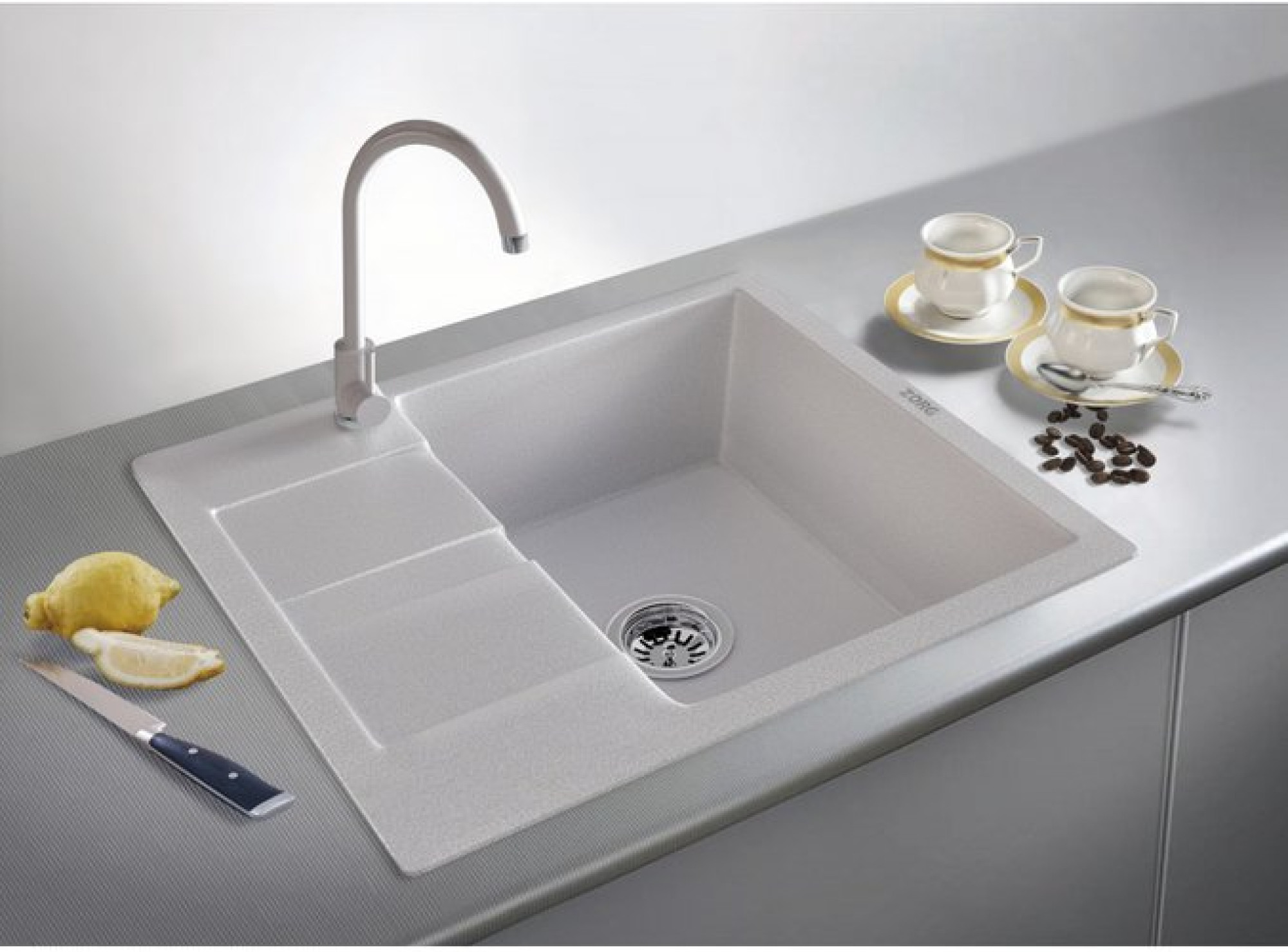 Кухонная мойка ZorG Apollo 58 (песчаный берег) - фото2 Кухонная мойка ZorG Apollo 58 (песчаный берег) - фото2