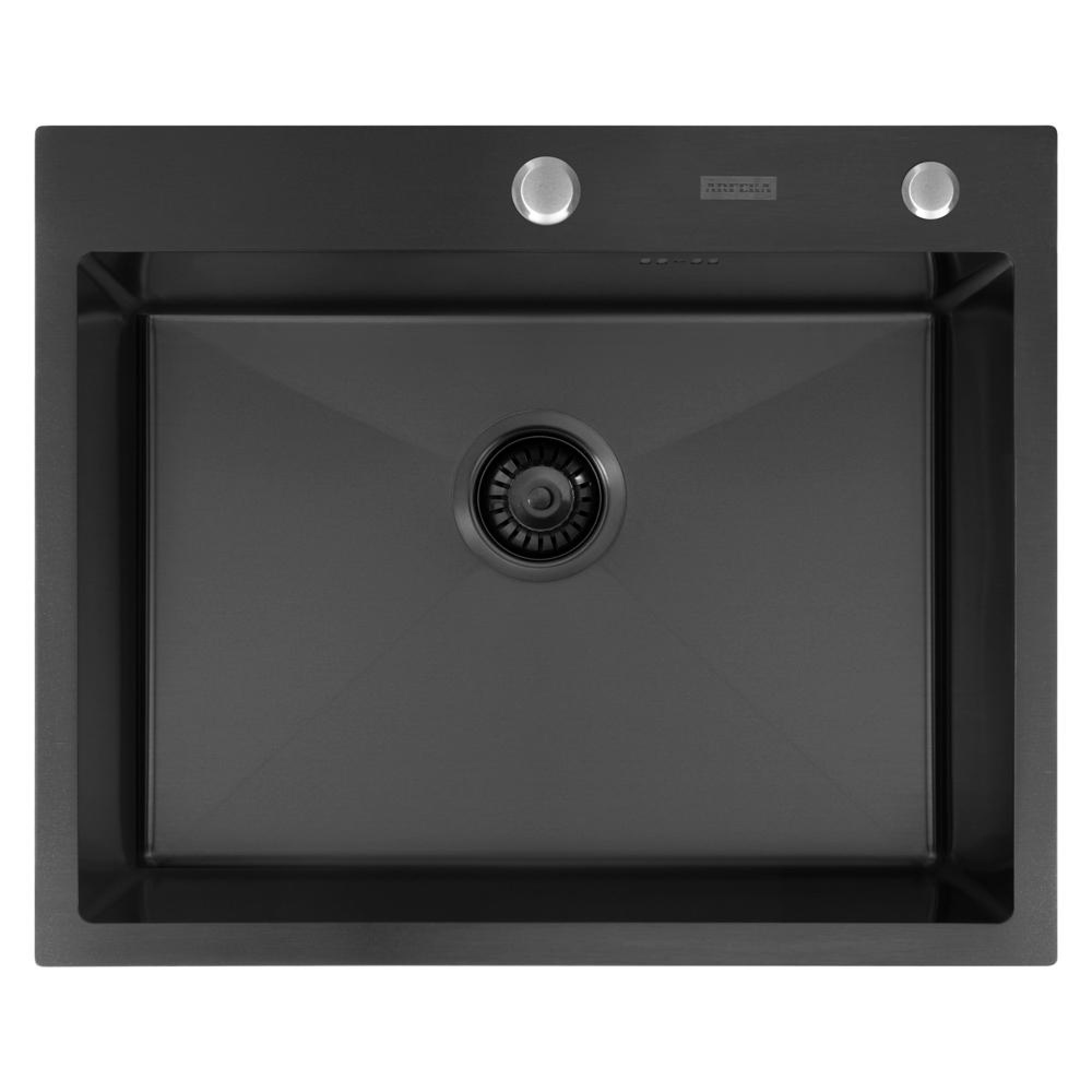 Кухонная мойка ARFEKA Eco AR 600*500 Black PVD Nano - фото2