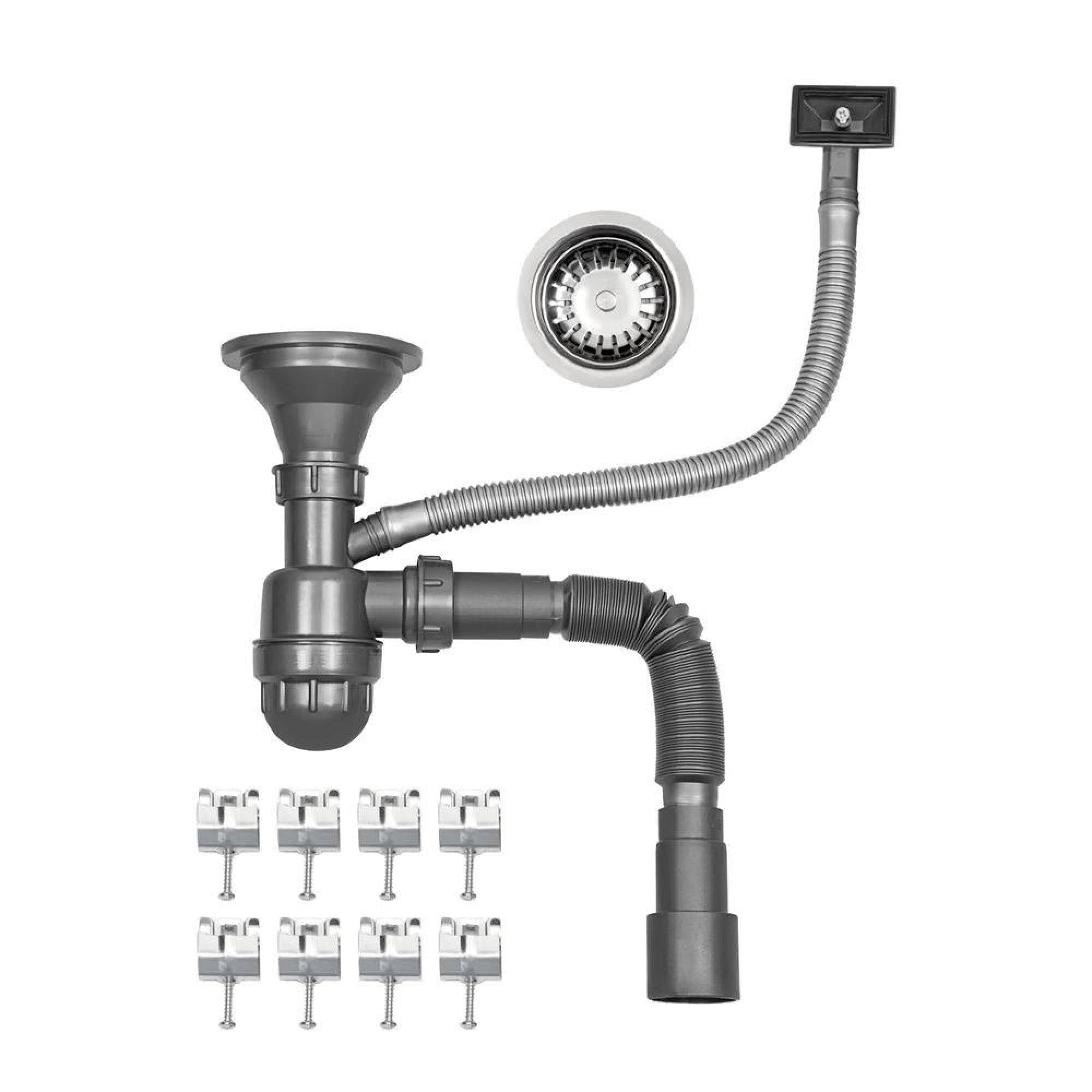 Кухонная мойка ARFEKA Eco AR 600*500 Satin Decor Volcanic Rock фото-5