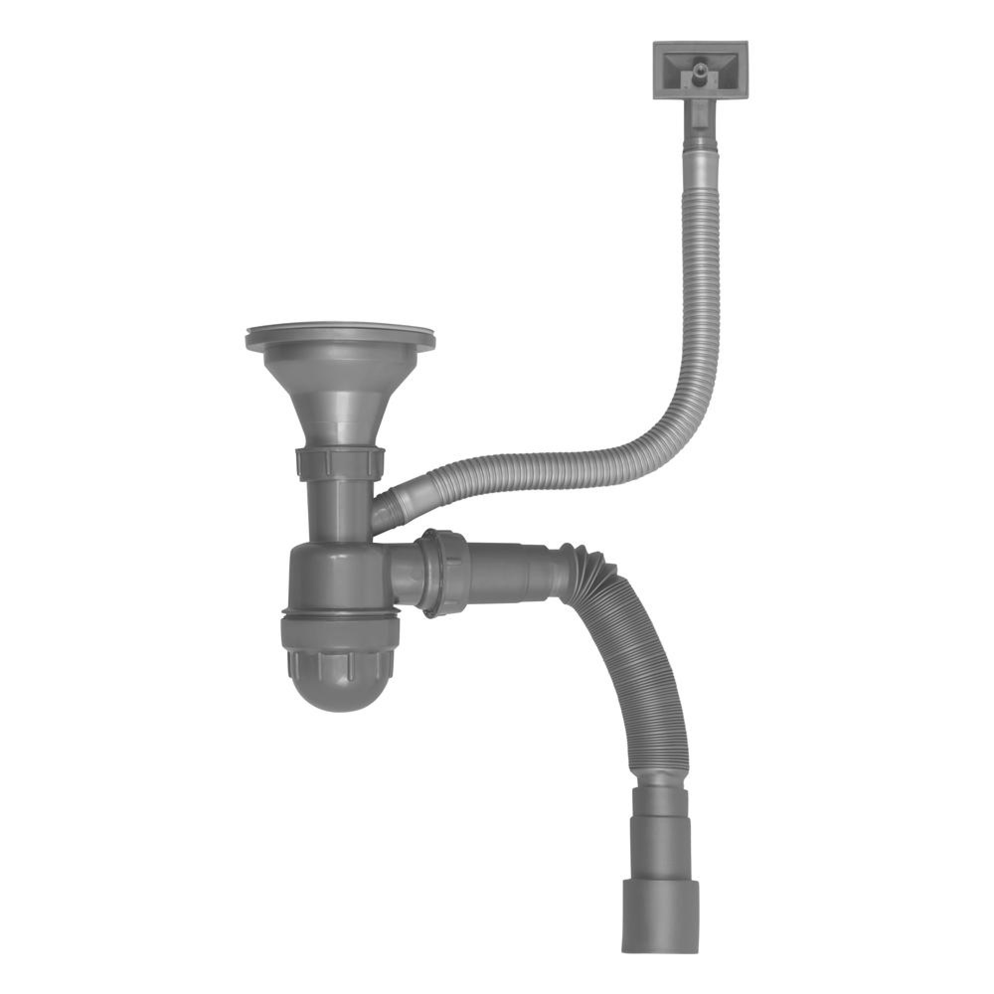 Кухонная мойка ARFEKA ECO AR 450*450 BLACK PVD NANO фото-6