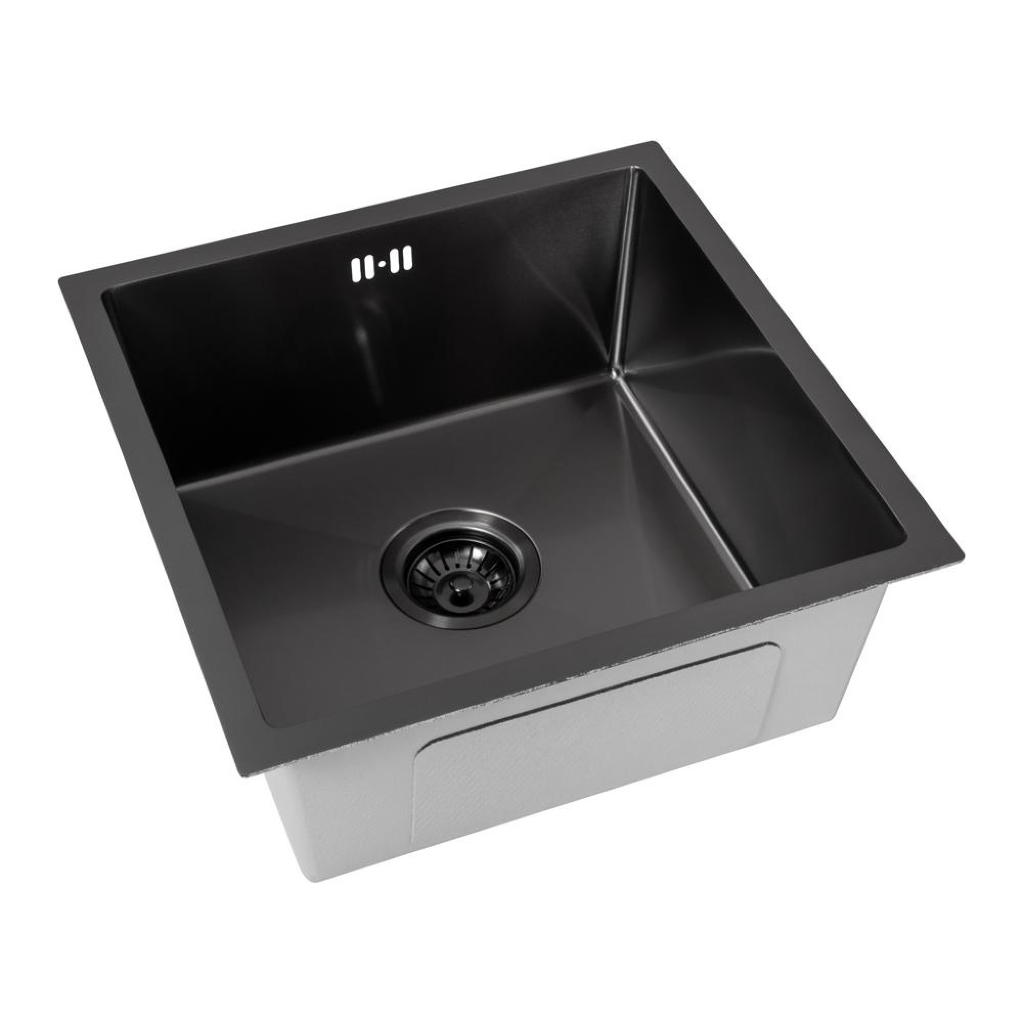 Кухонная мойка ARFEKA ECO AR 450*450 BLACK PVD NANO - фото2