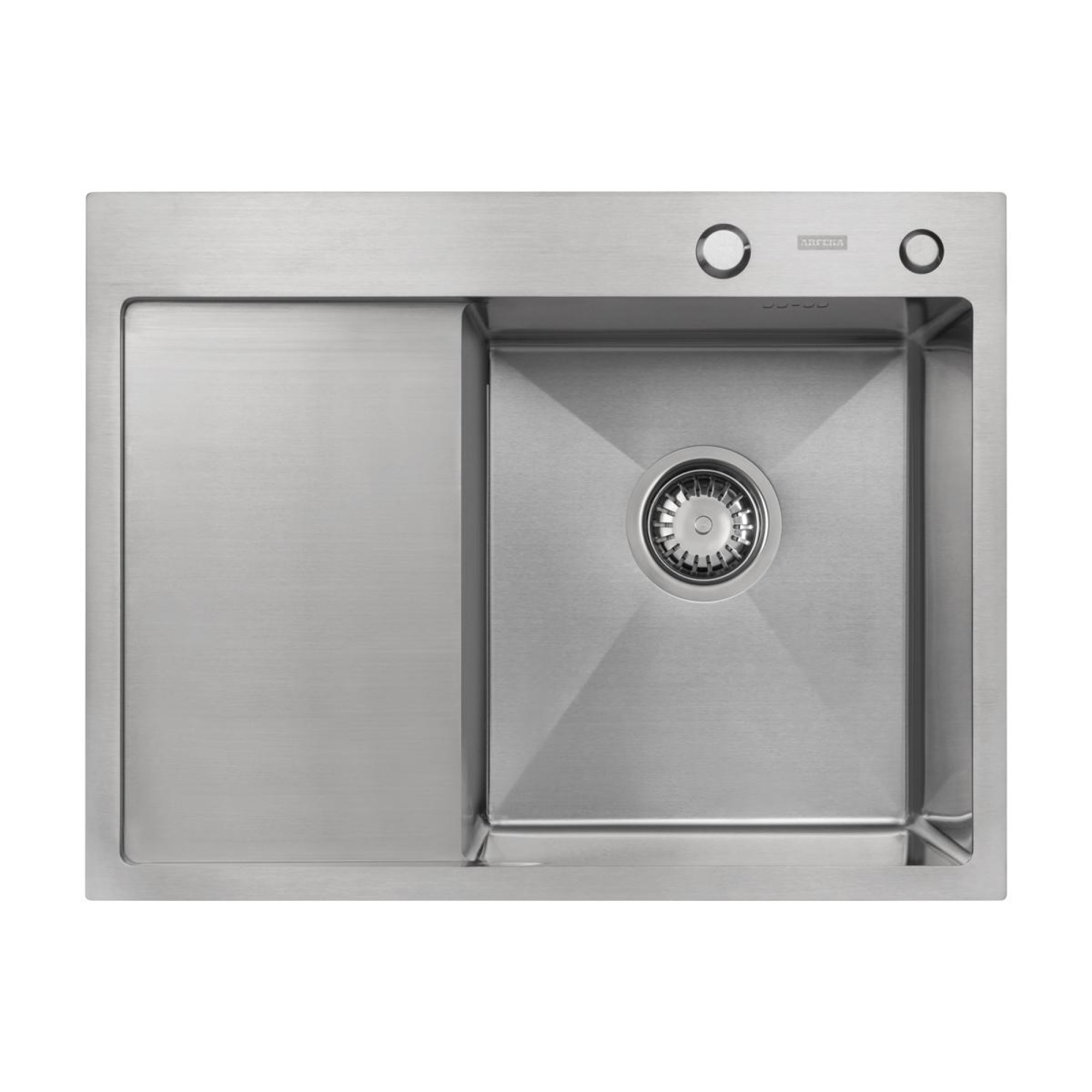 Кухонная мойка ARFEKA ECO AR 650*500 R SATIN - фото1