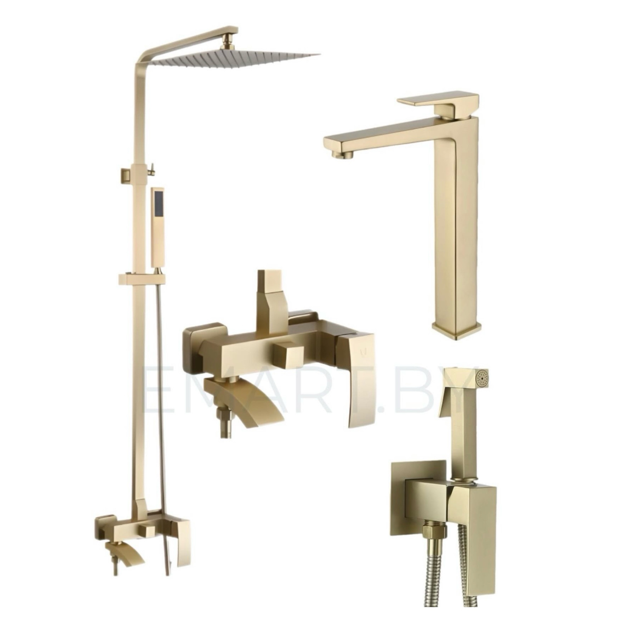 Комплект Kern #5057 Gold Kern 5057 Matt Gold Kern 1555 Matt gold Kern 4046 Matt gold - фото1 Комплект Kern #5057 Gold Kern 5057 Matt Gold Kern 1555 Matt gold Kern 4046 Matt gold - фото1