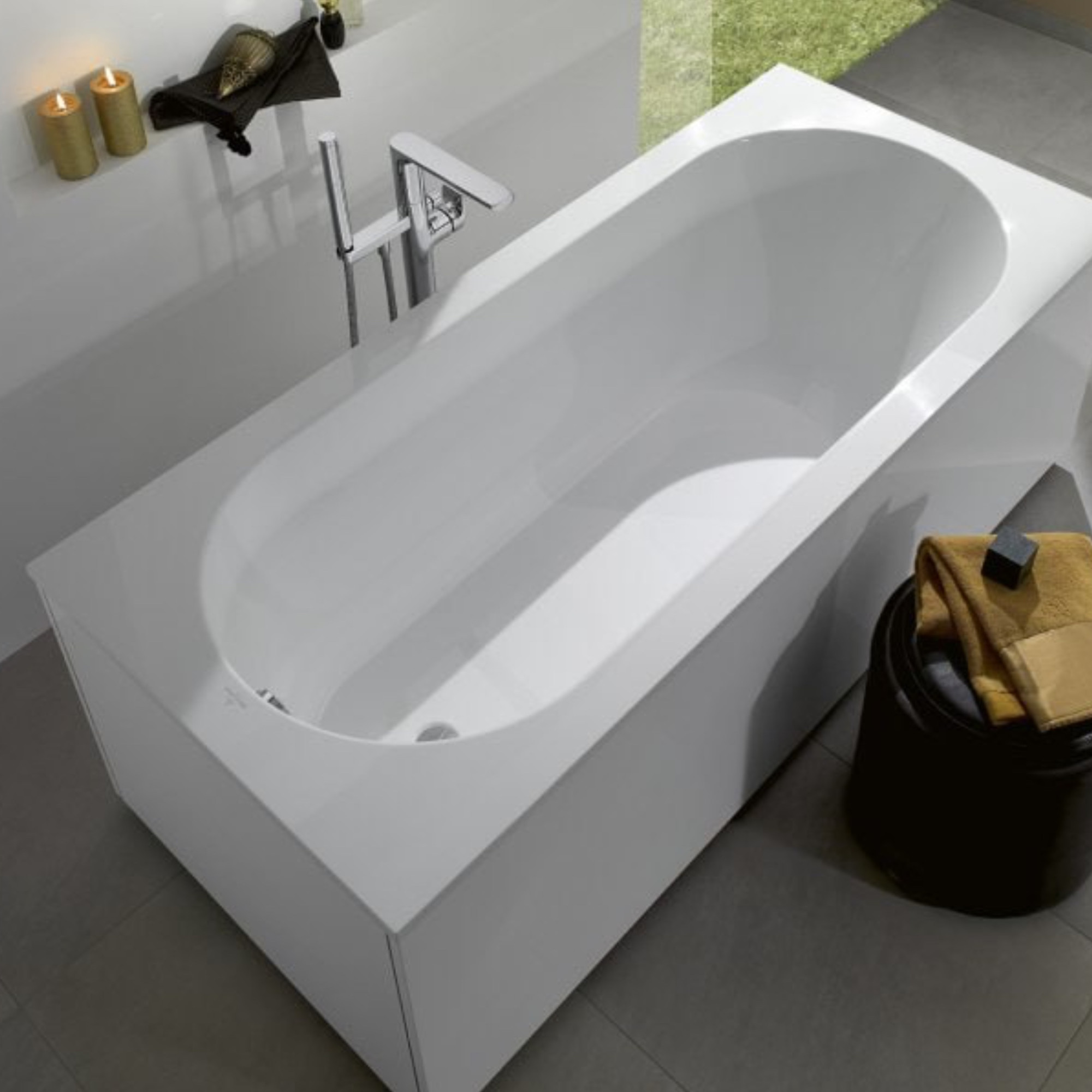 Ванна Villeroy & Boch Oberon 180x80 [UBQ180OBE2V-01] фото-4