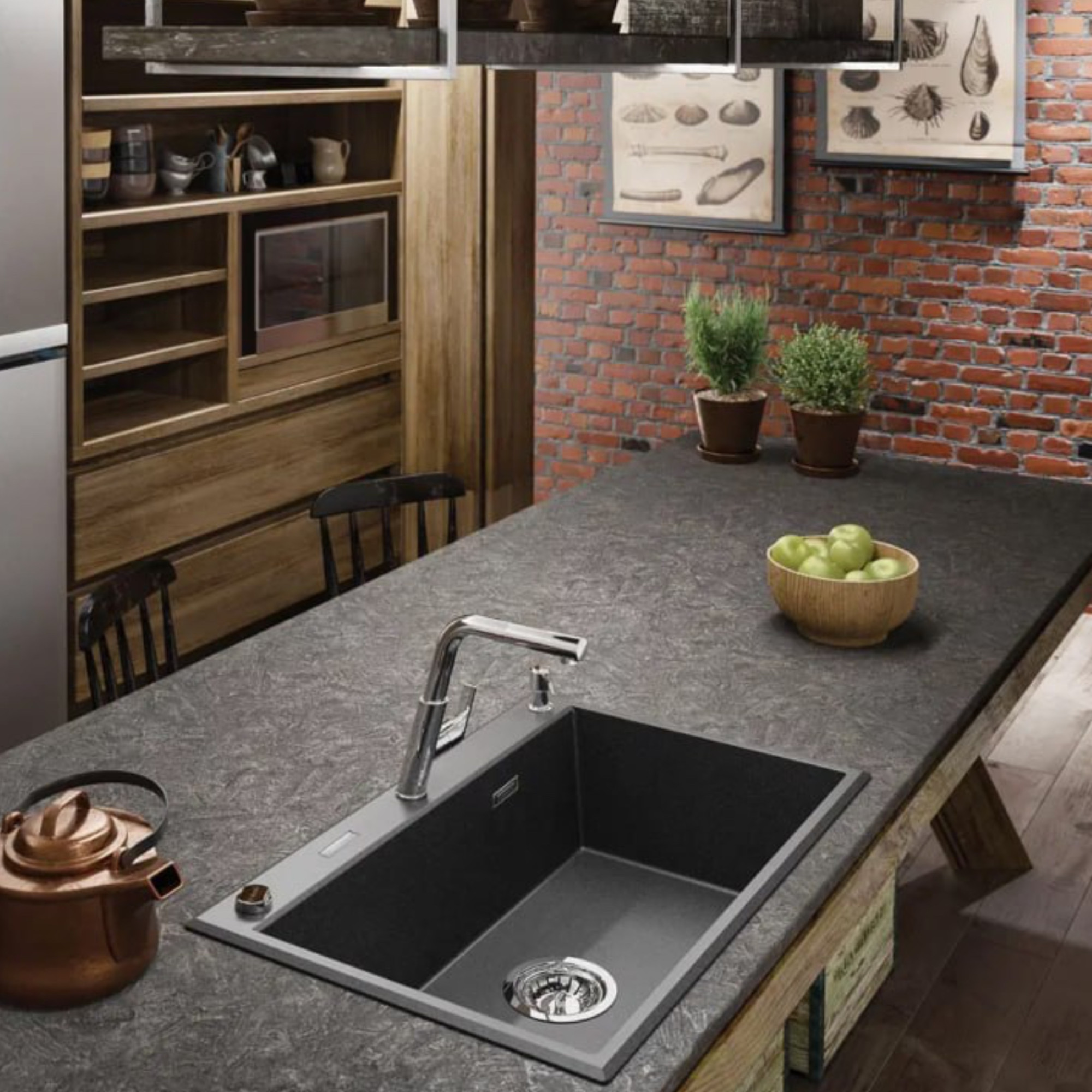 Кухонная мойка Deante ZQE_N103 - фото2