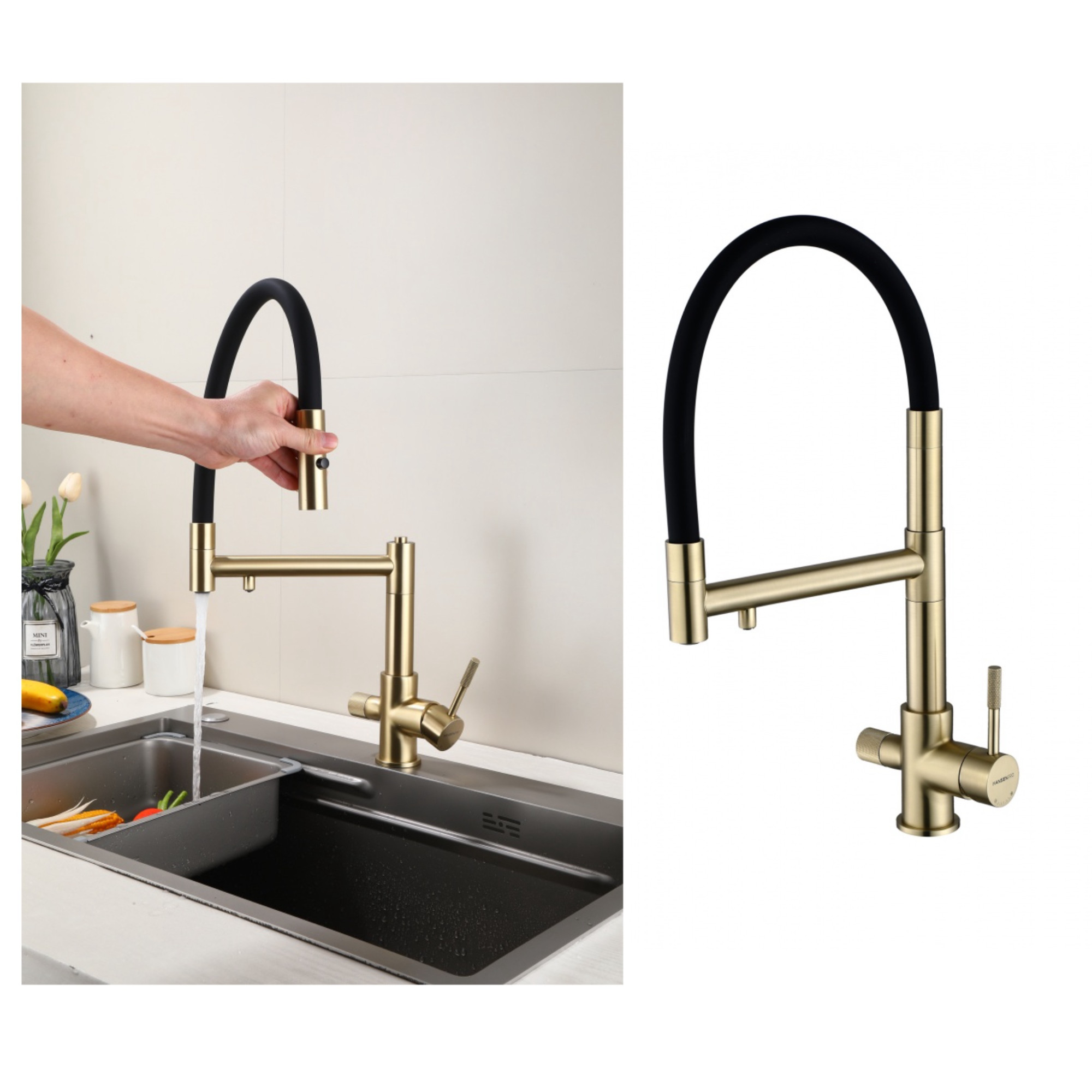 Смеситель Hansen Hansen HL15090-D - фото1 Смеситель Hansen Hansen HL15090-D - фото1