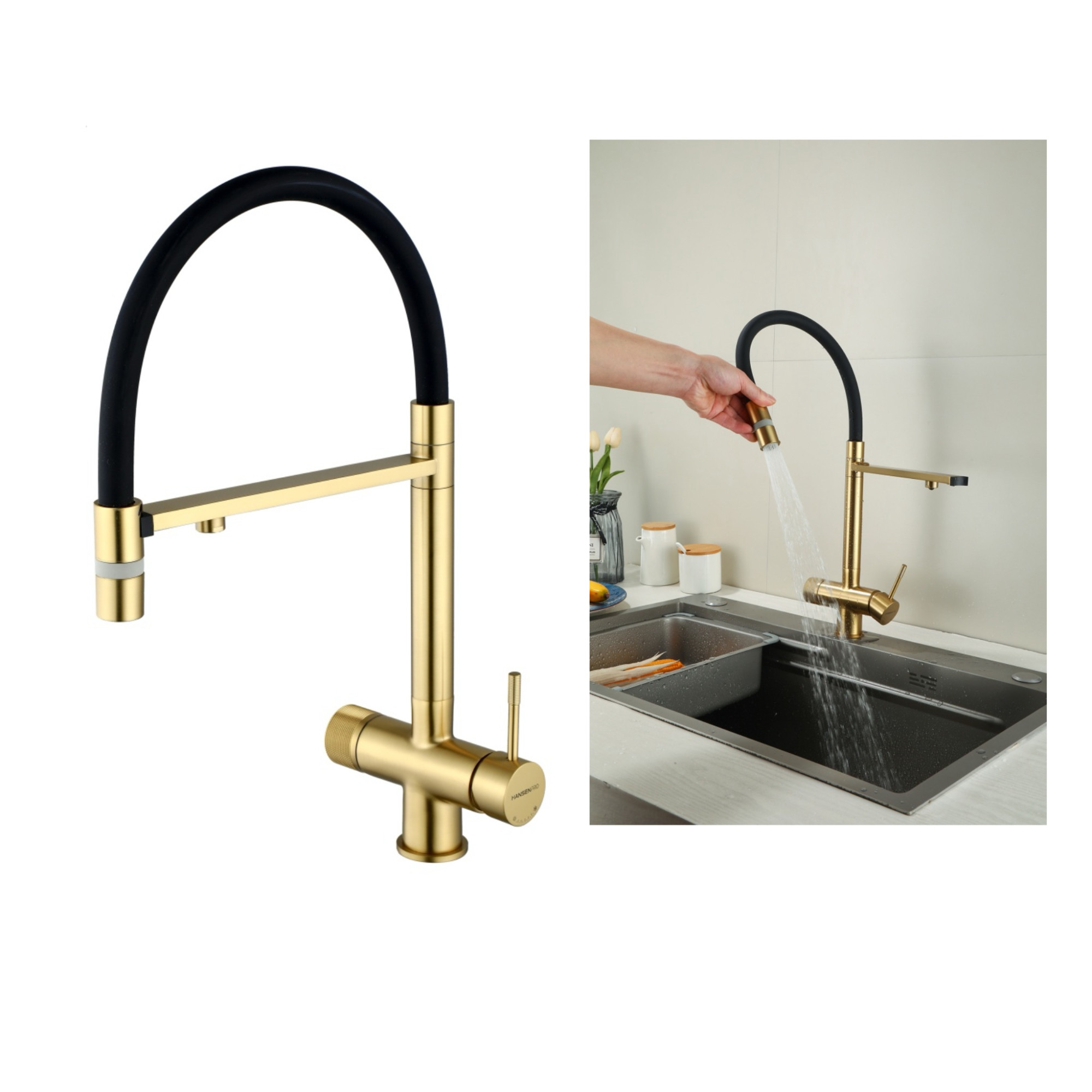 Смеситель Hansen Hansen HL15089-D - фото1 Смеситель Hansen Hansen HL15089-D - фото1