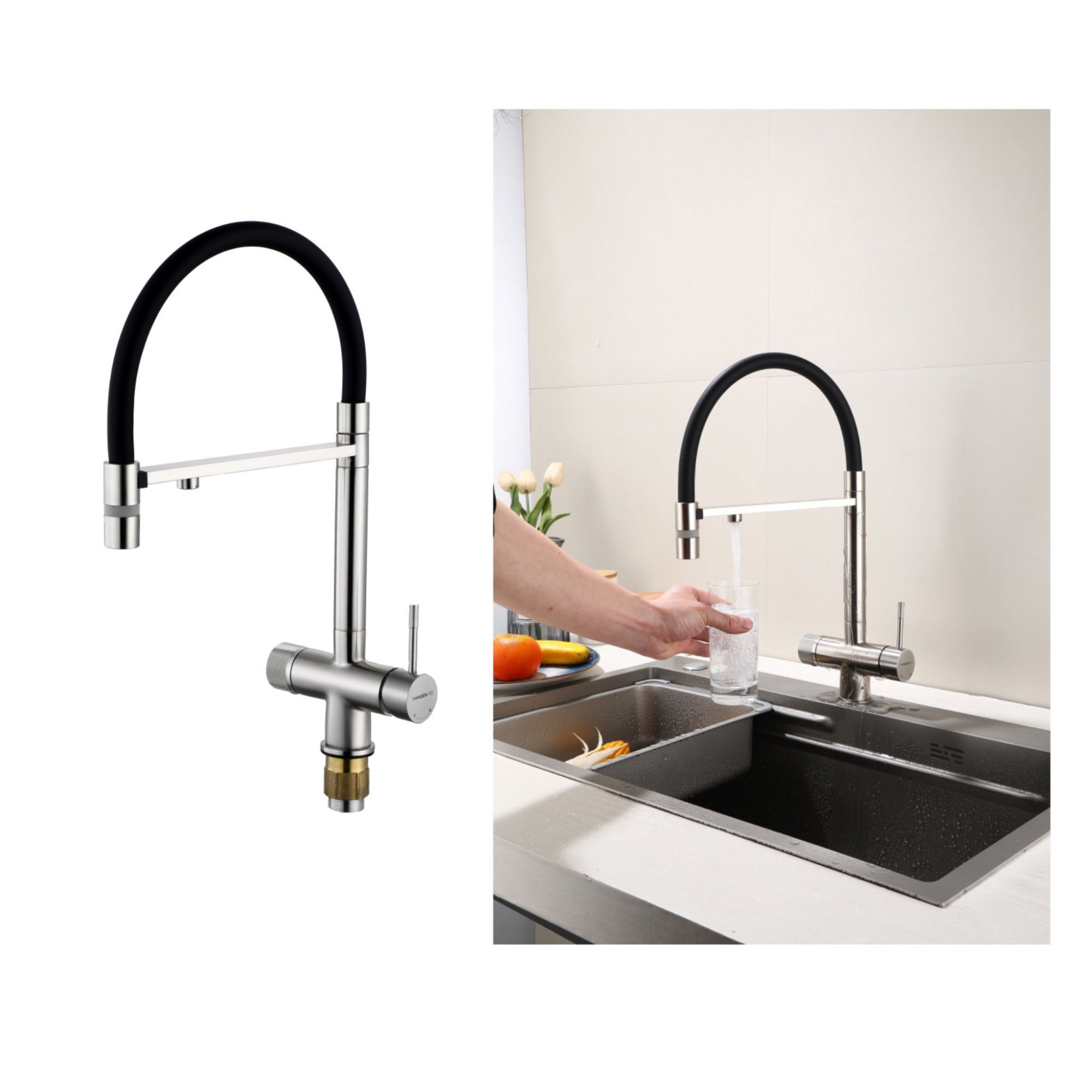 Смеситель Hansen Hansen HL15089 - фото1 Смеситель Hansen Hansen HL15089 - фото1