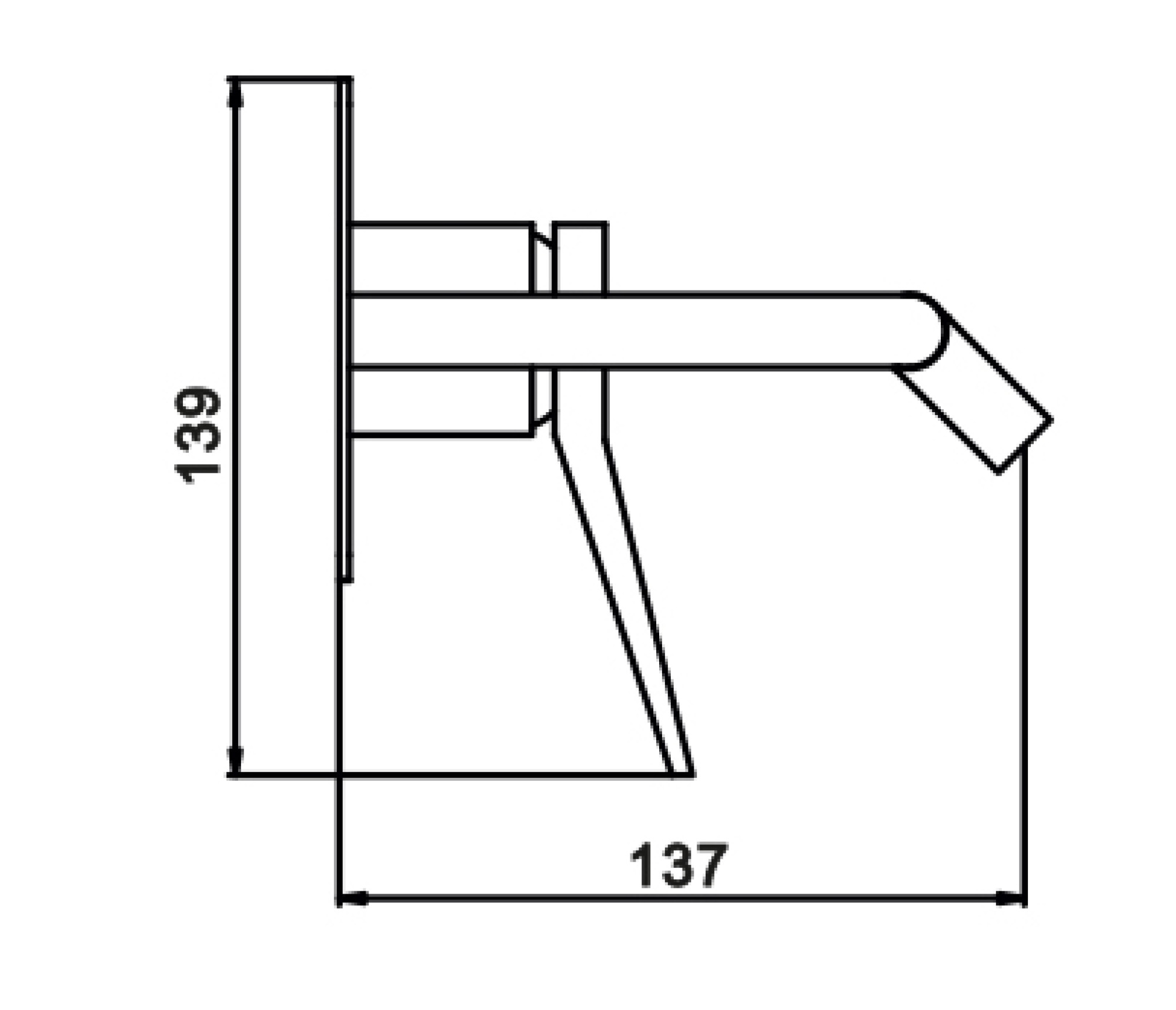 Смеситель Hansen HL12099 фото-3