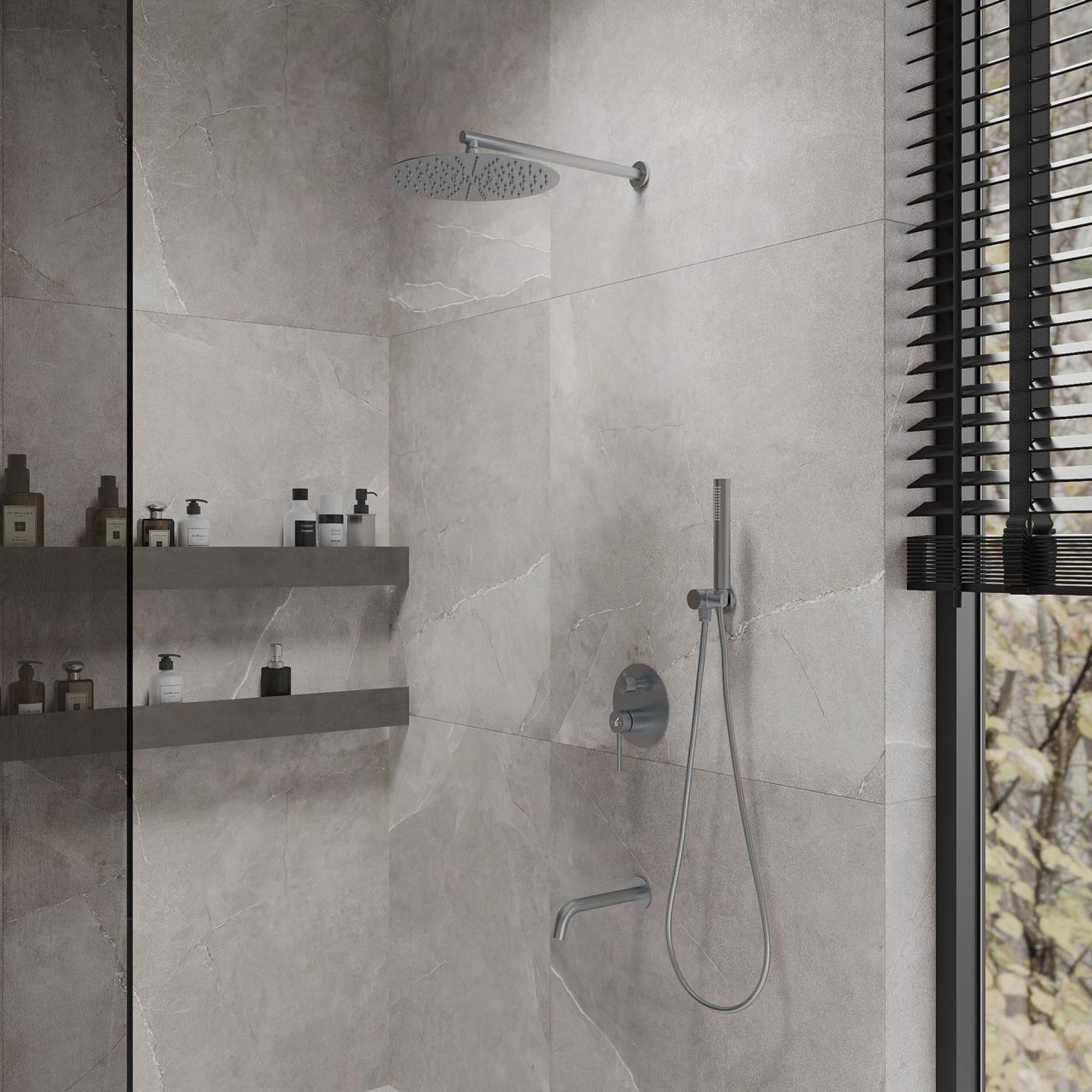 Душевая система  Oliveeka OL-88939017-CR - фото2