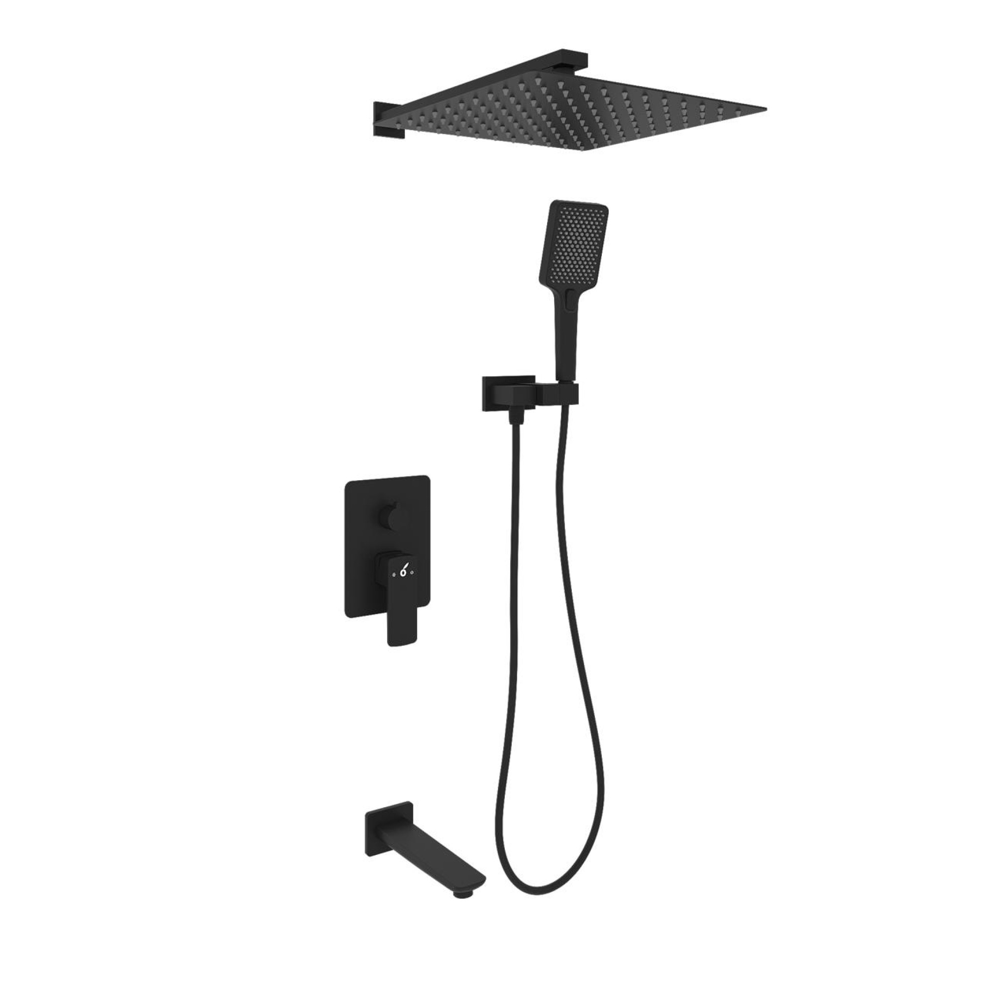 Душевая система  Oliveeka OL-88939003-MB - фото1