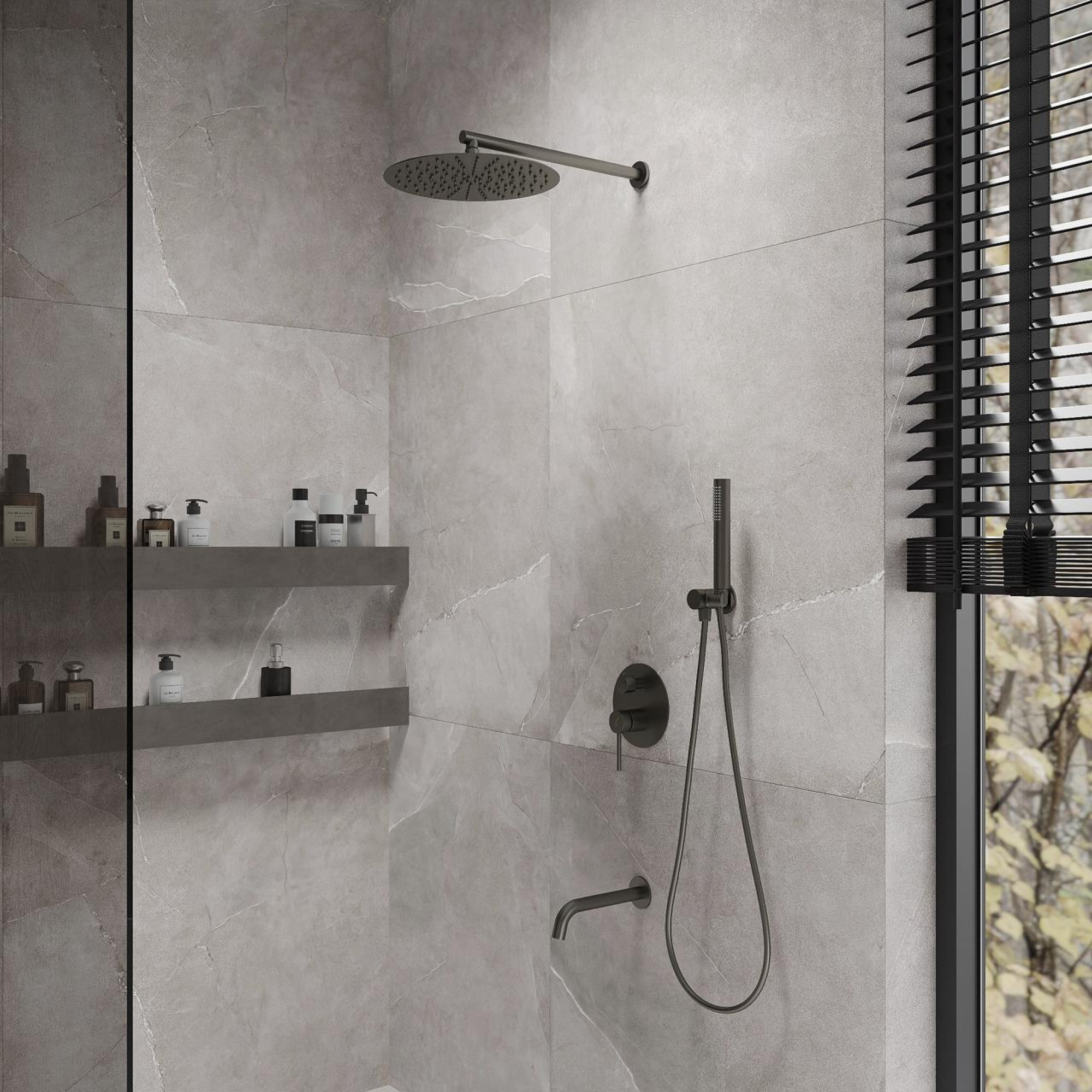 Душевая система  Oliveeka OL-88939017-BGM - фото2