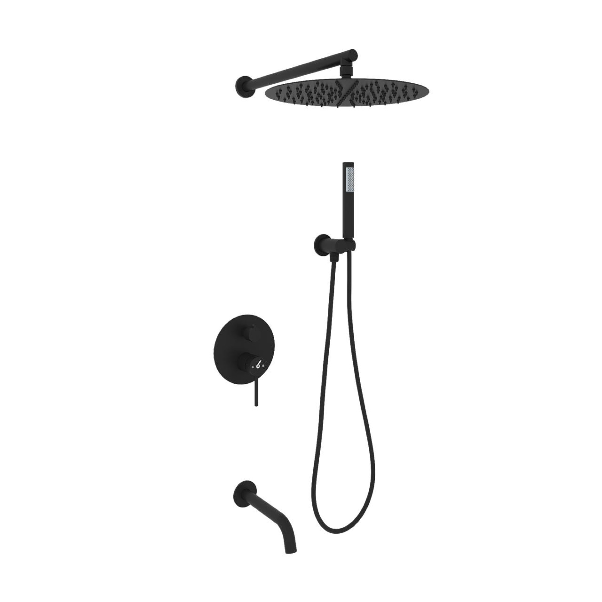 Душевая система  Oliveeka OL-88939017-MB - фото1