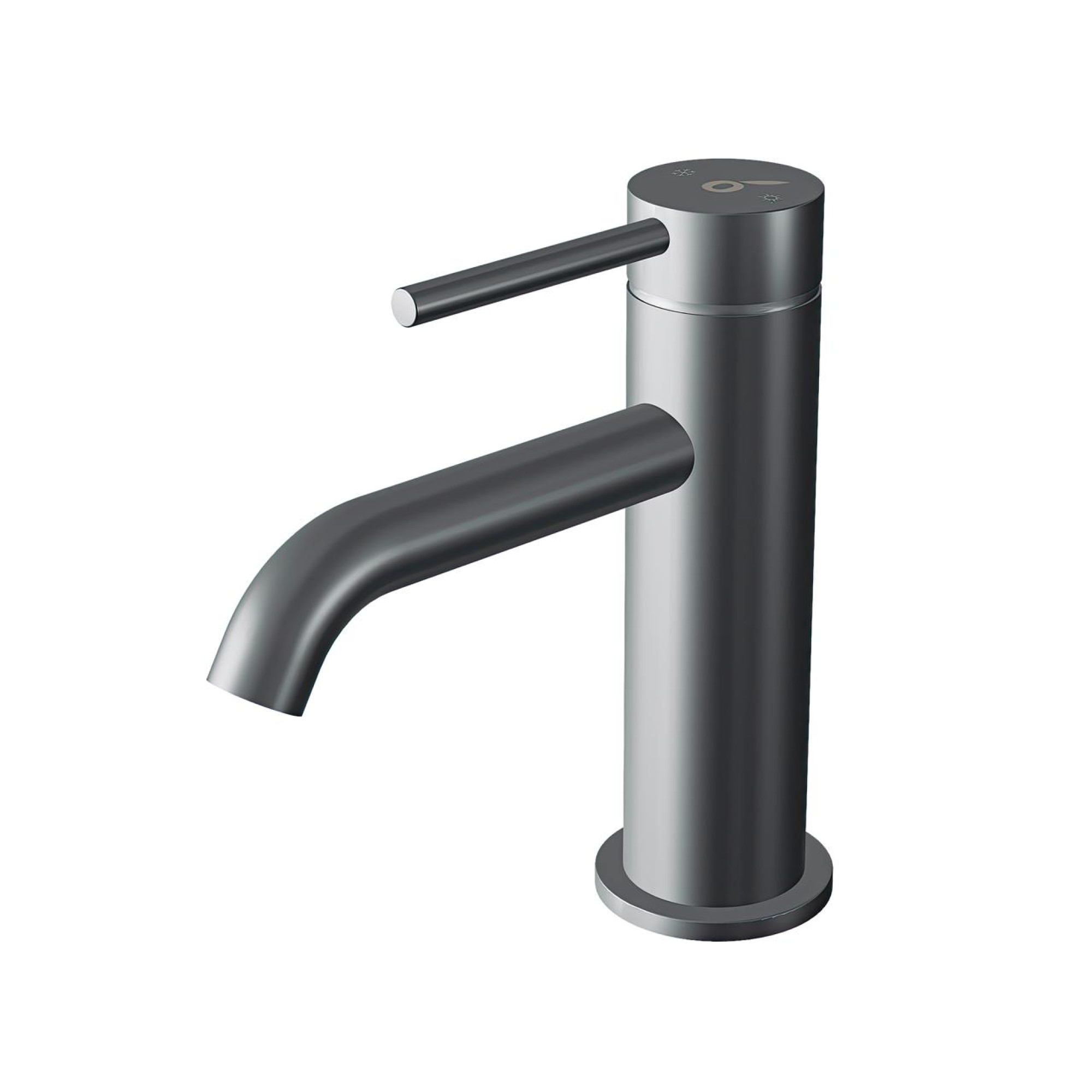 Смеситель Oliveeka 88139017 (оружейная сталь) - фото1