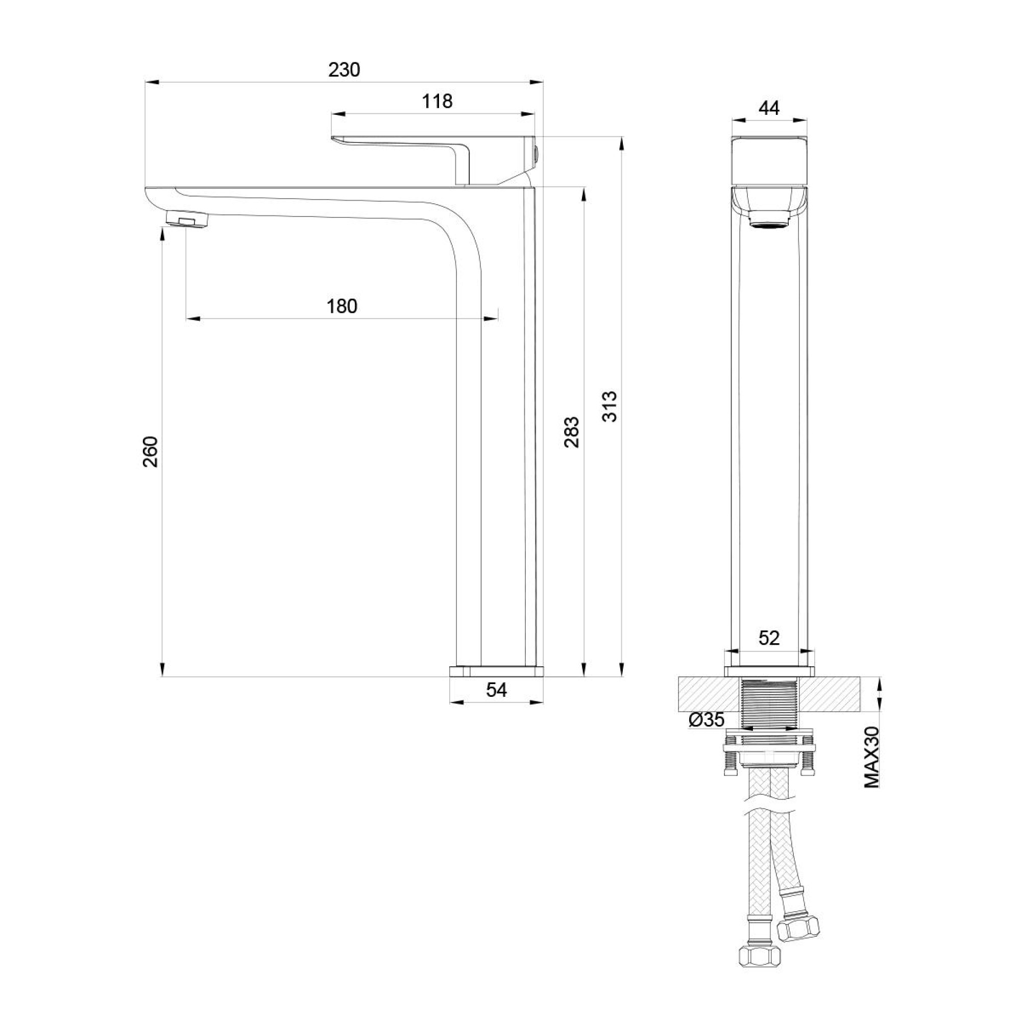 Смеситель Oliveeka 239003 (никель) фото-8
