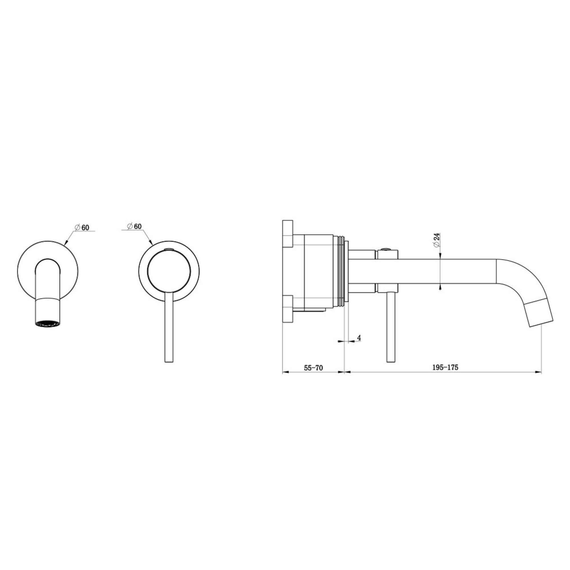 Смеситель Oliveeka 88869017 (золотой) фото-4