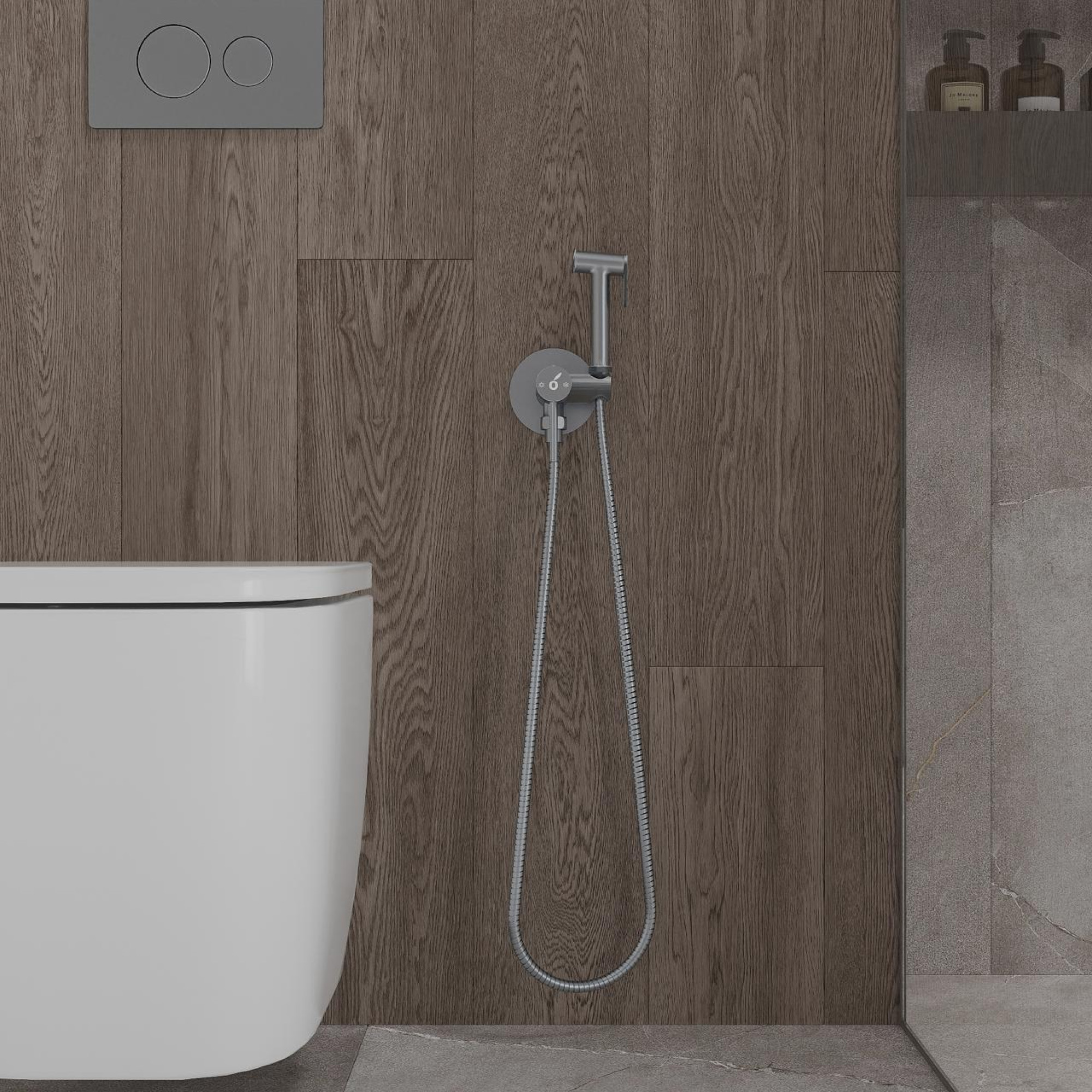 Гигиенический душ Oliveeka 829902 (хром) - фото2