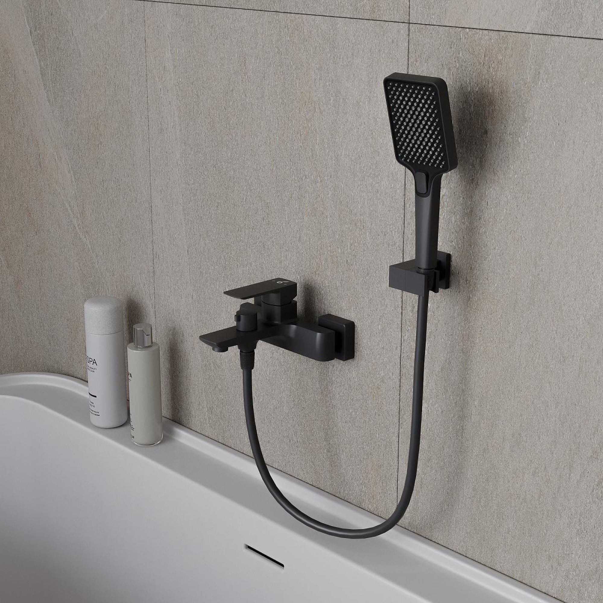 Смеситель Oliveeka 639003A (черный) - фото1