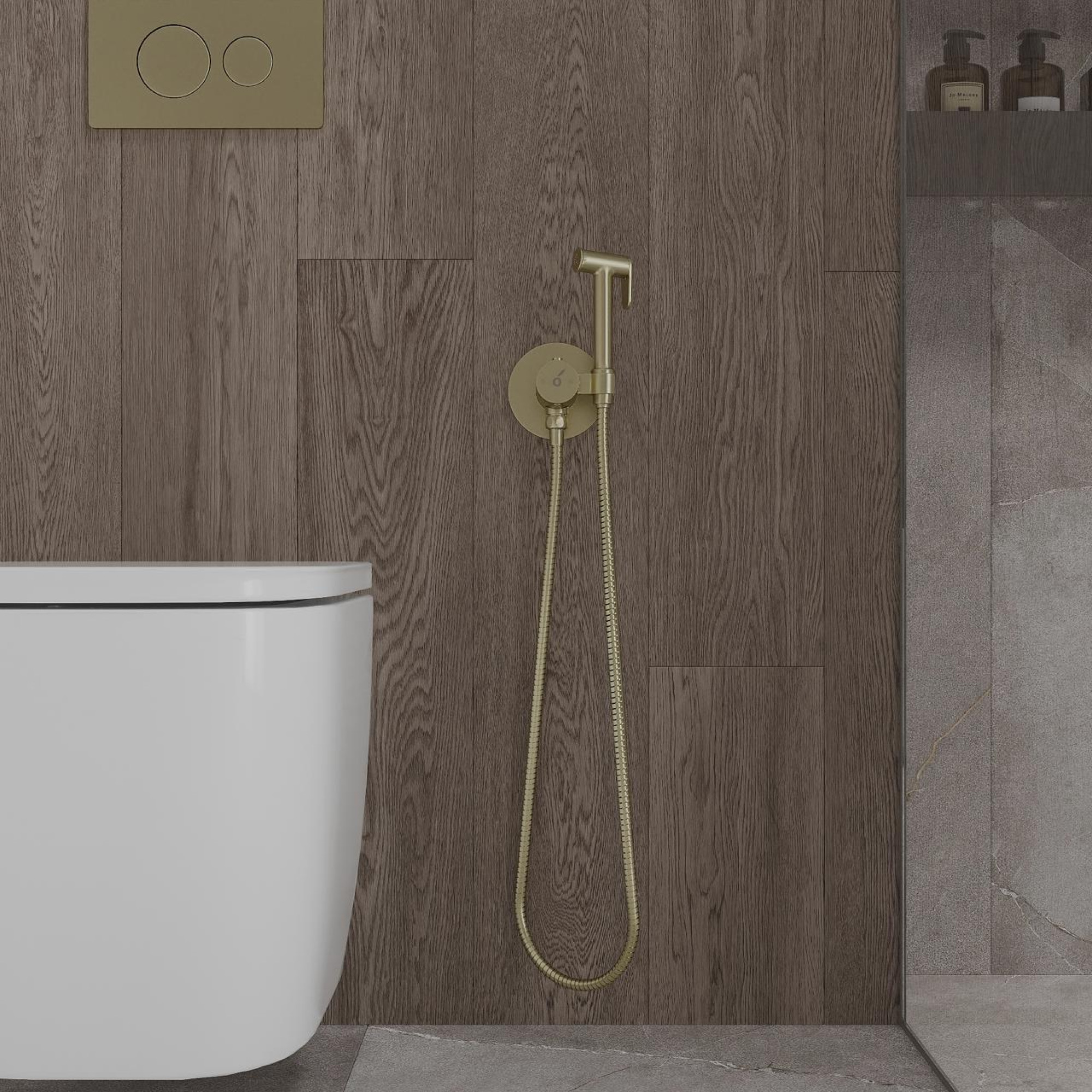 Гигиенический душ Oliveeka 829909 (золотой) - фото2