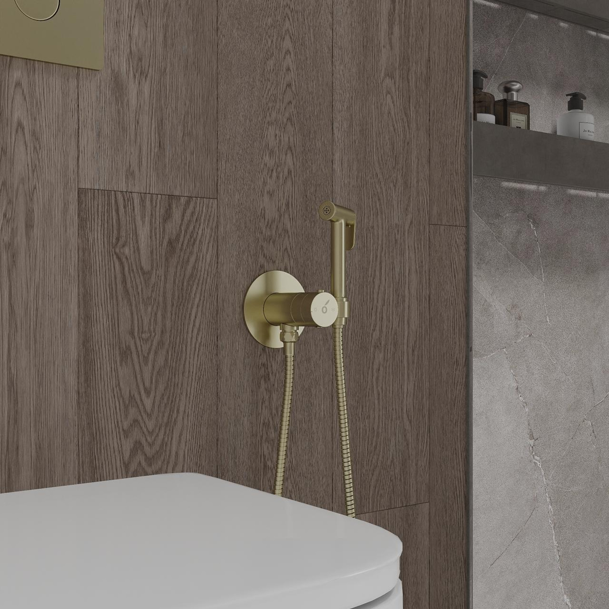 Гигиенический душ Oliveeka 829909 (золотой) фото-3