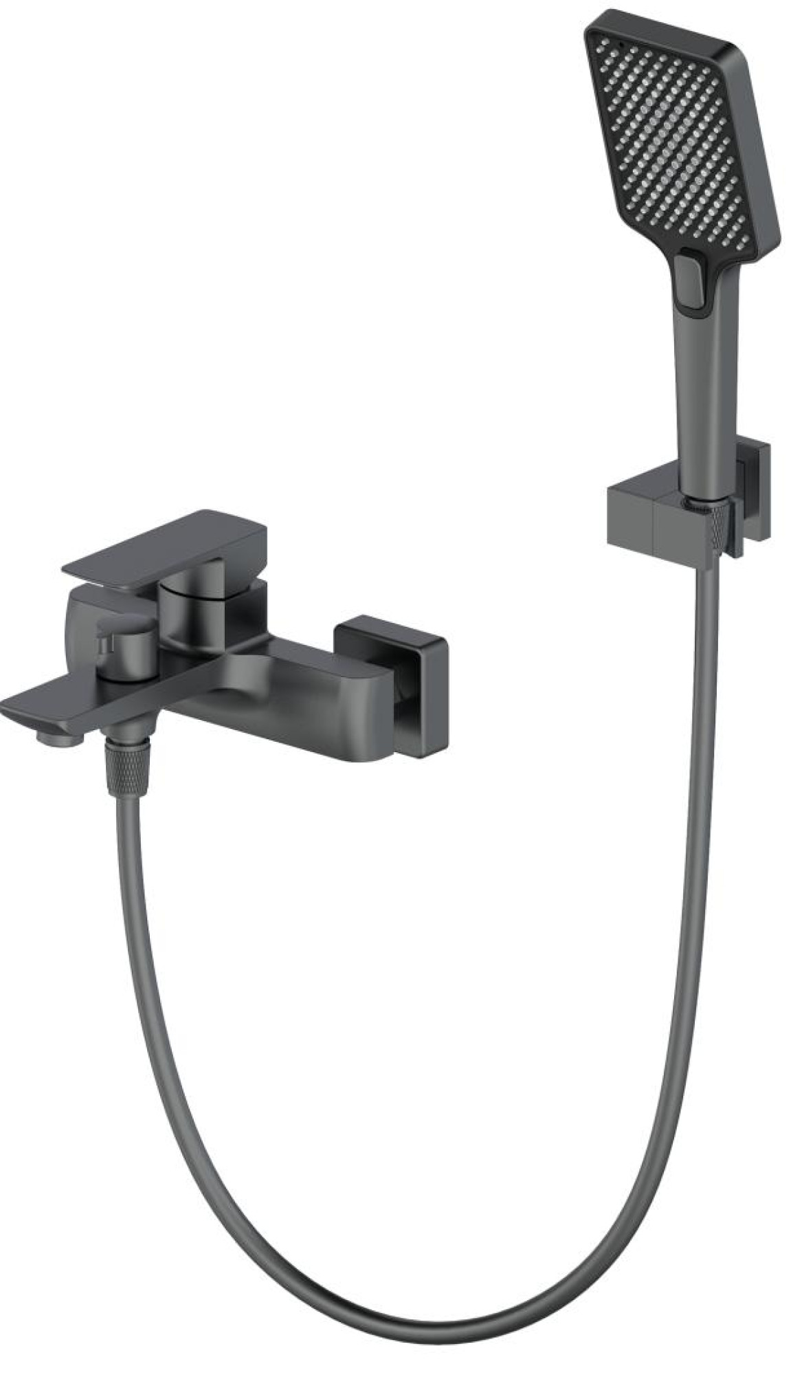 Смеситель Oliveeka 639003A (оружейная сталь) - фото2