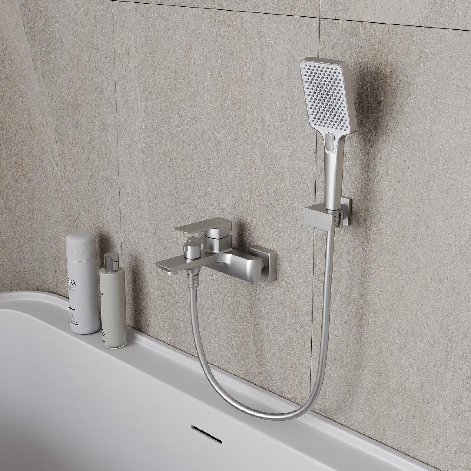 Смеситель Oliveeka 639003A (никель) - фото1