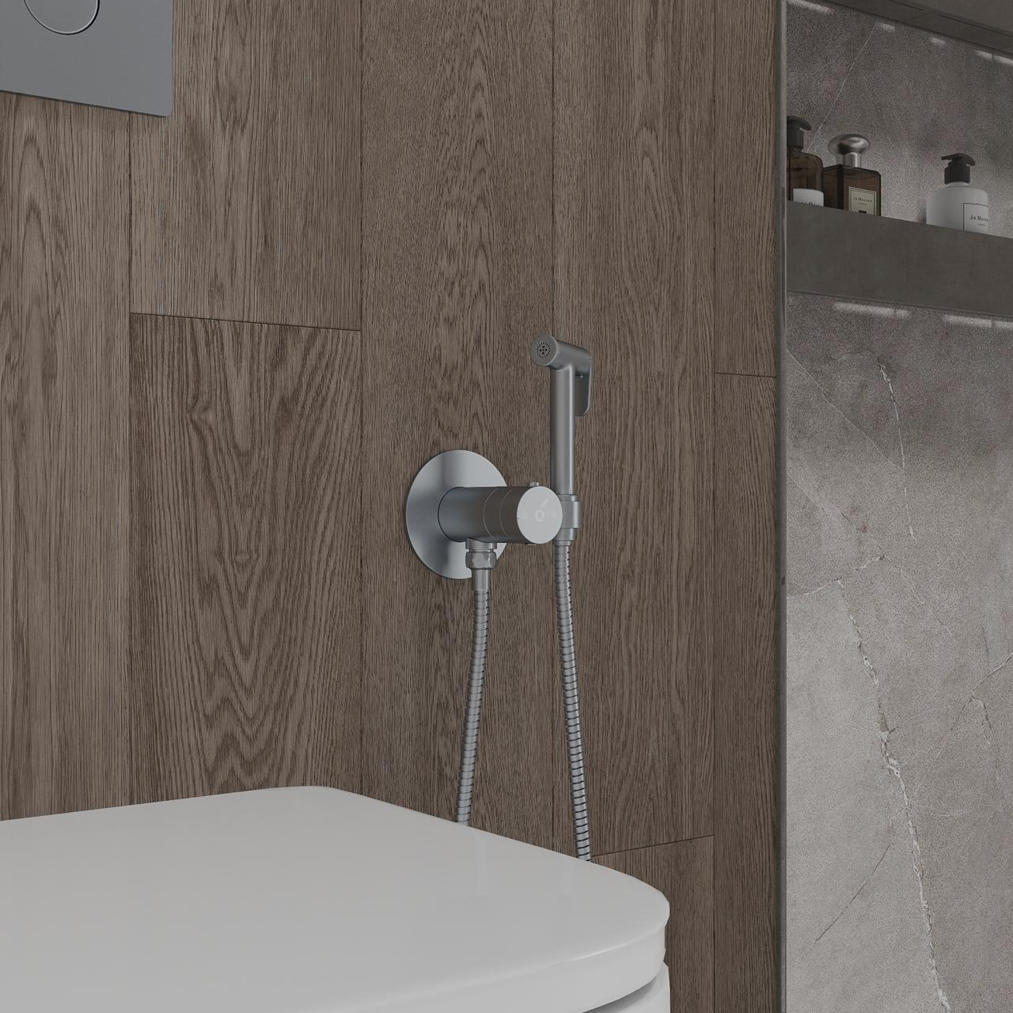 Гигиенический душ Oliveeka 829909 (хром) - фото2