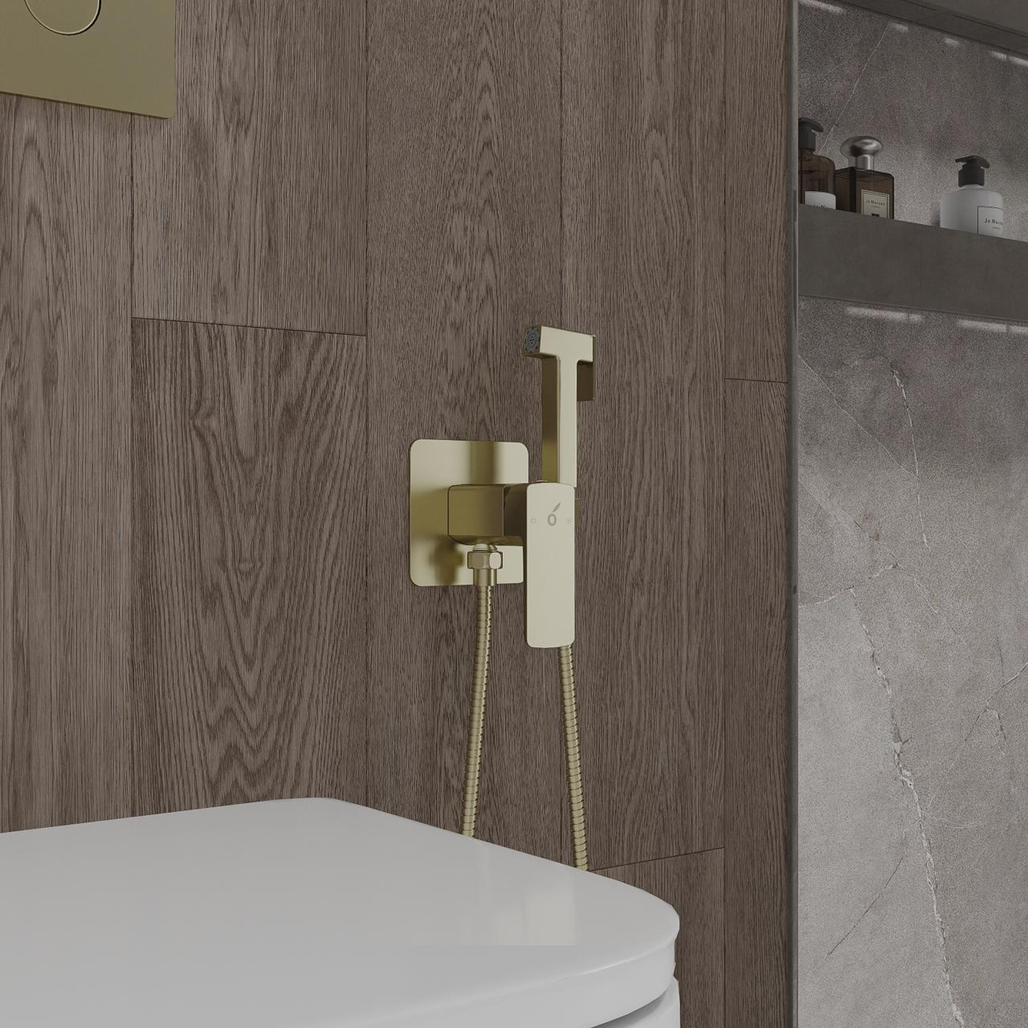 Гигиенический душ Oliveeka 829003 (золотой) фото-3