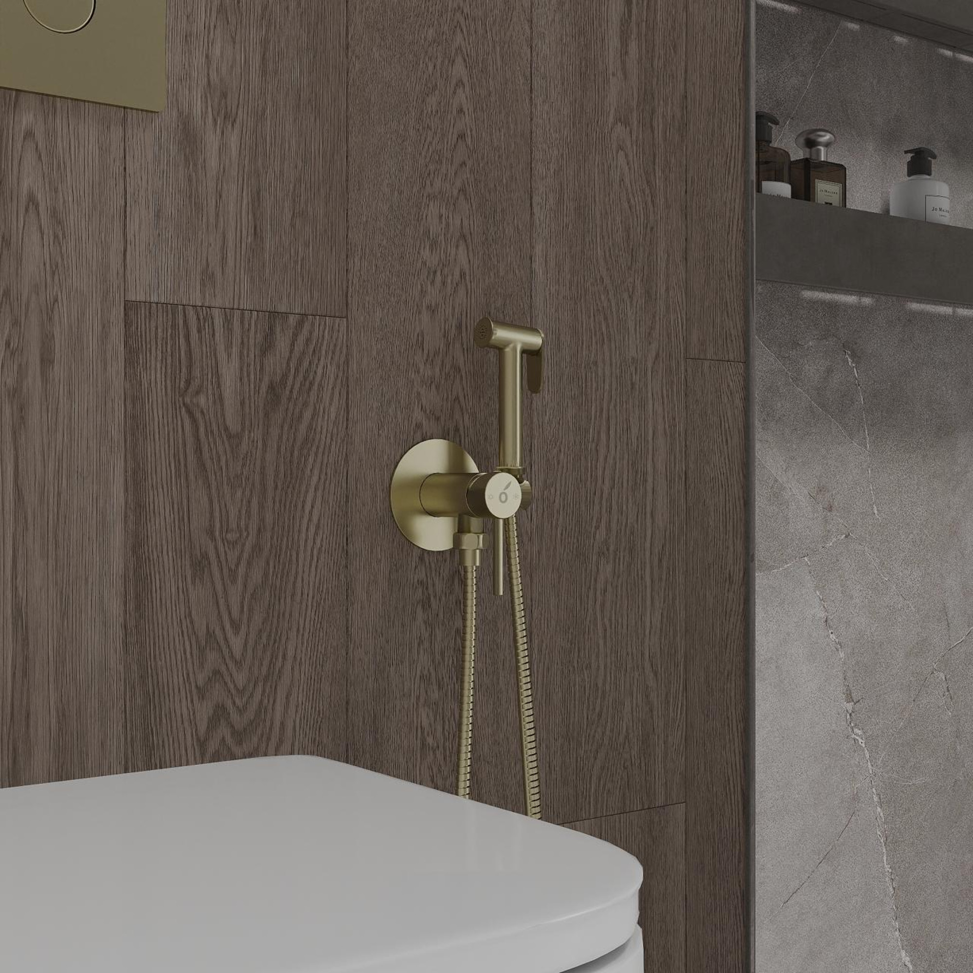 Гигиенический душ Oliveeka 829902 (золотой) фото-3