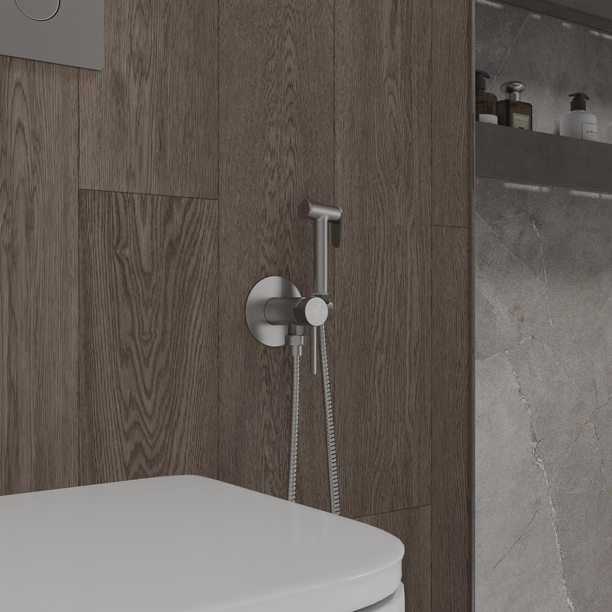 Гигиенический душ Oliveeka 829902 (никель) фото-3